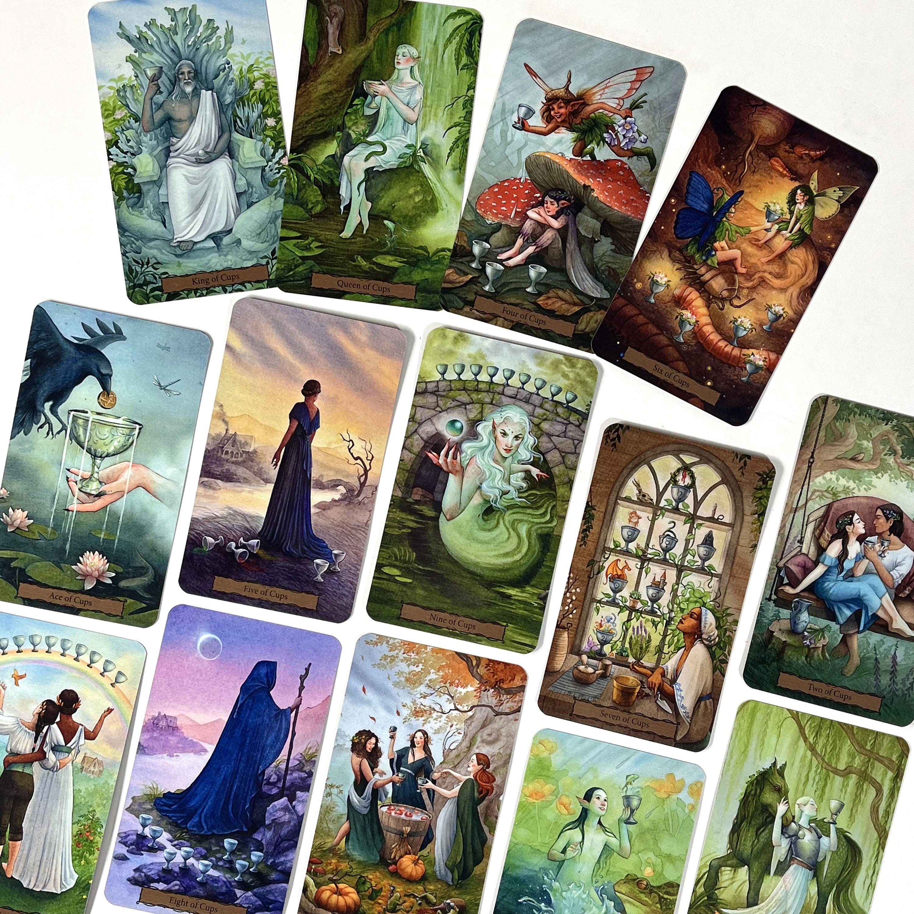 Tarot of the Witches Garden Cards