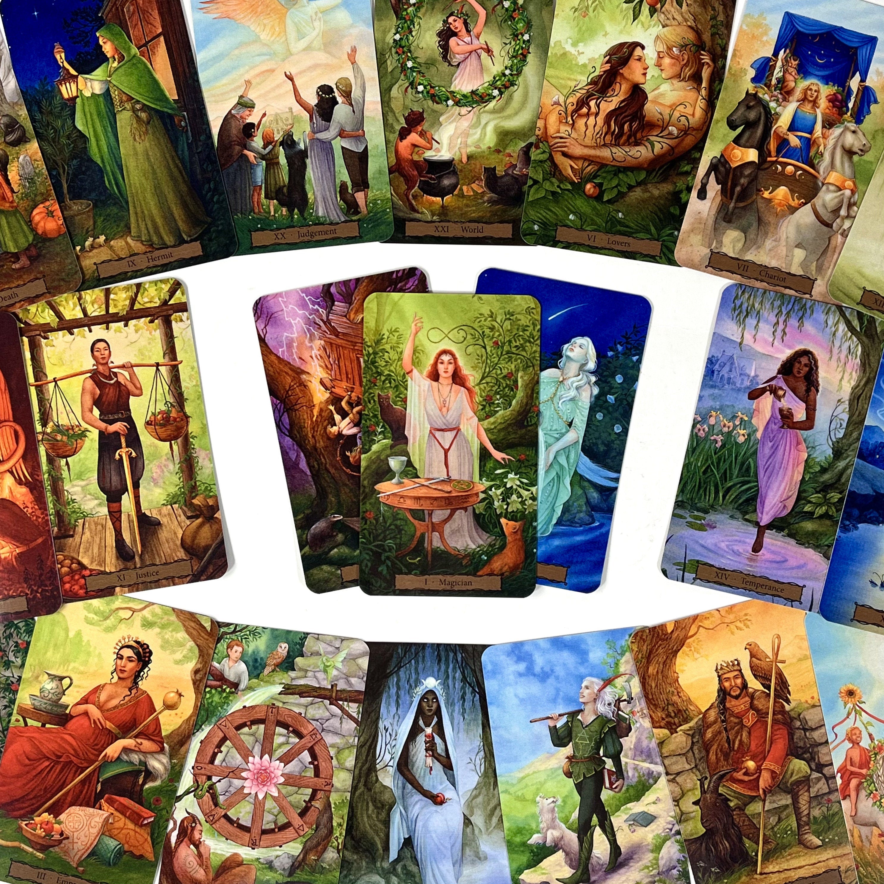 Tarot of the Witches Garden Cards