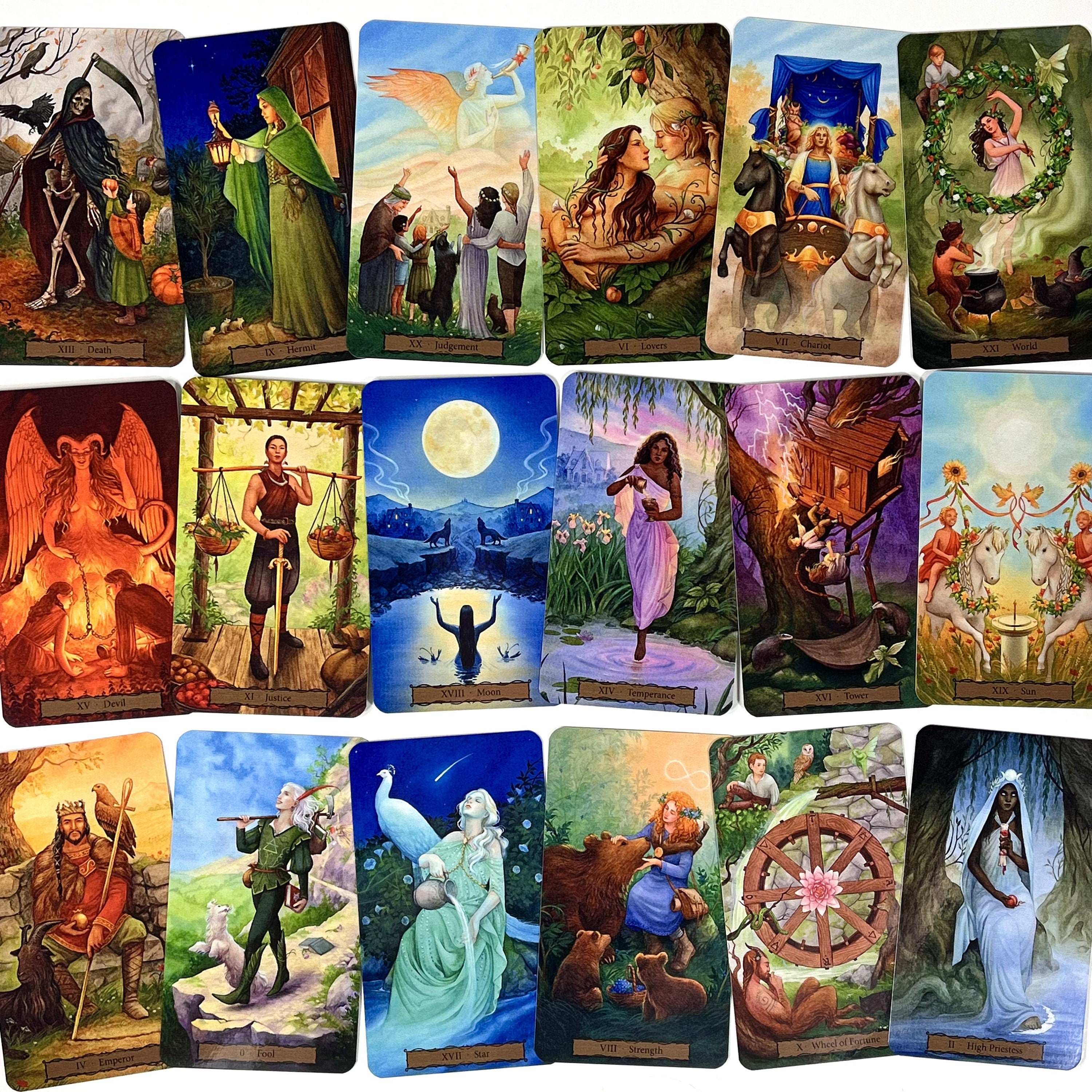 Tarot of the Witches Garden Cards