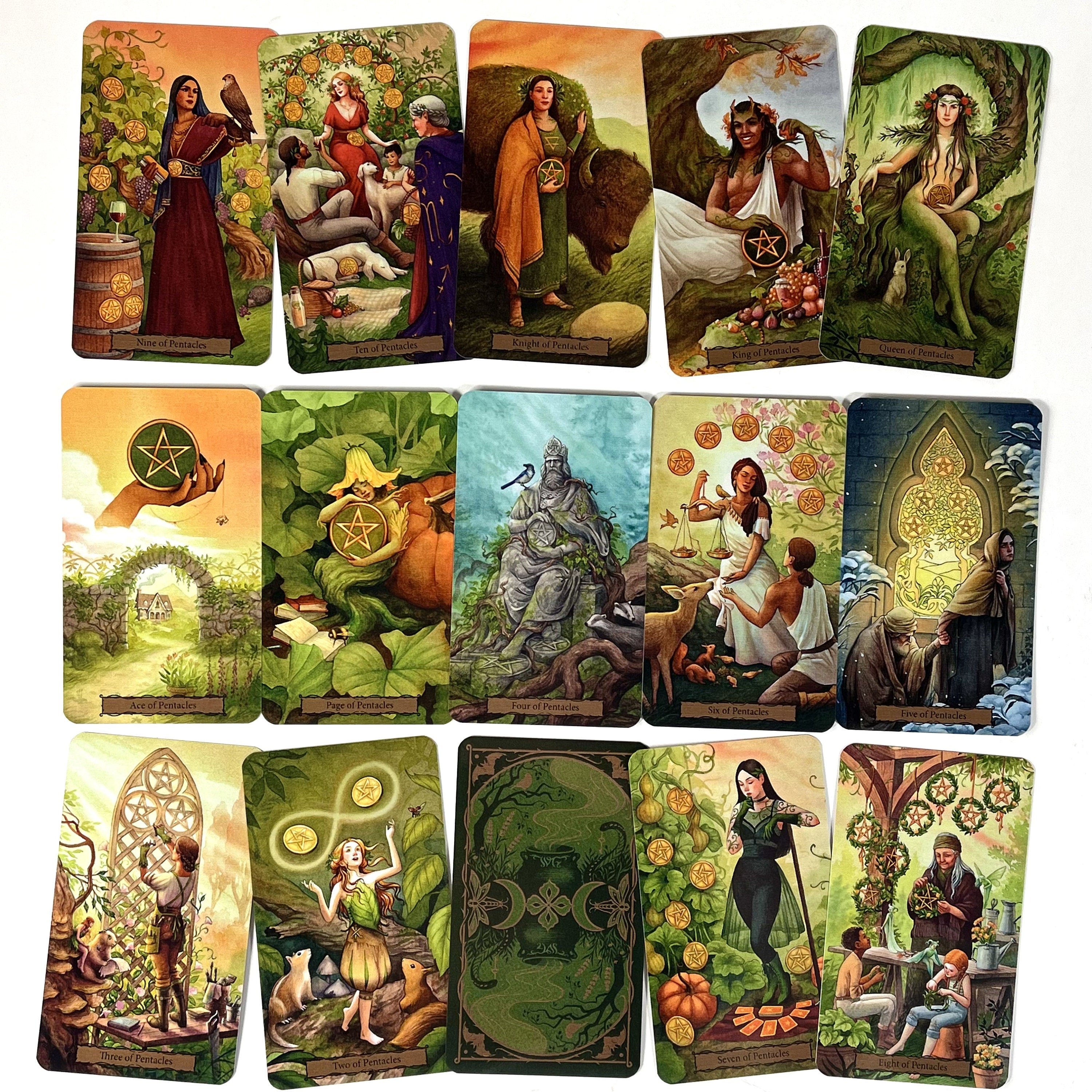 Tarot of the Witches Garden Cards