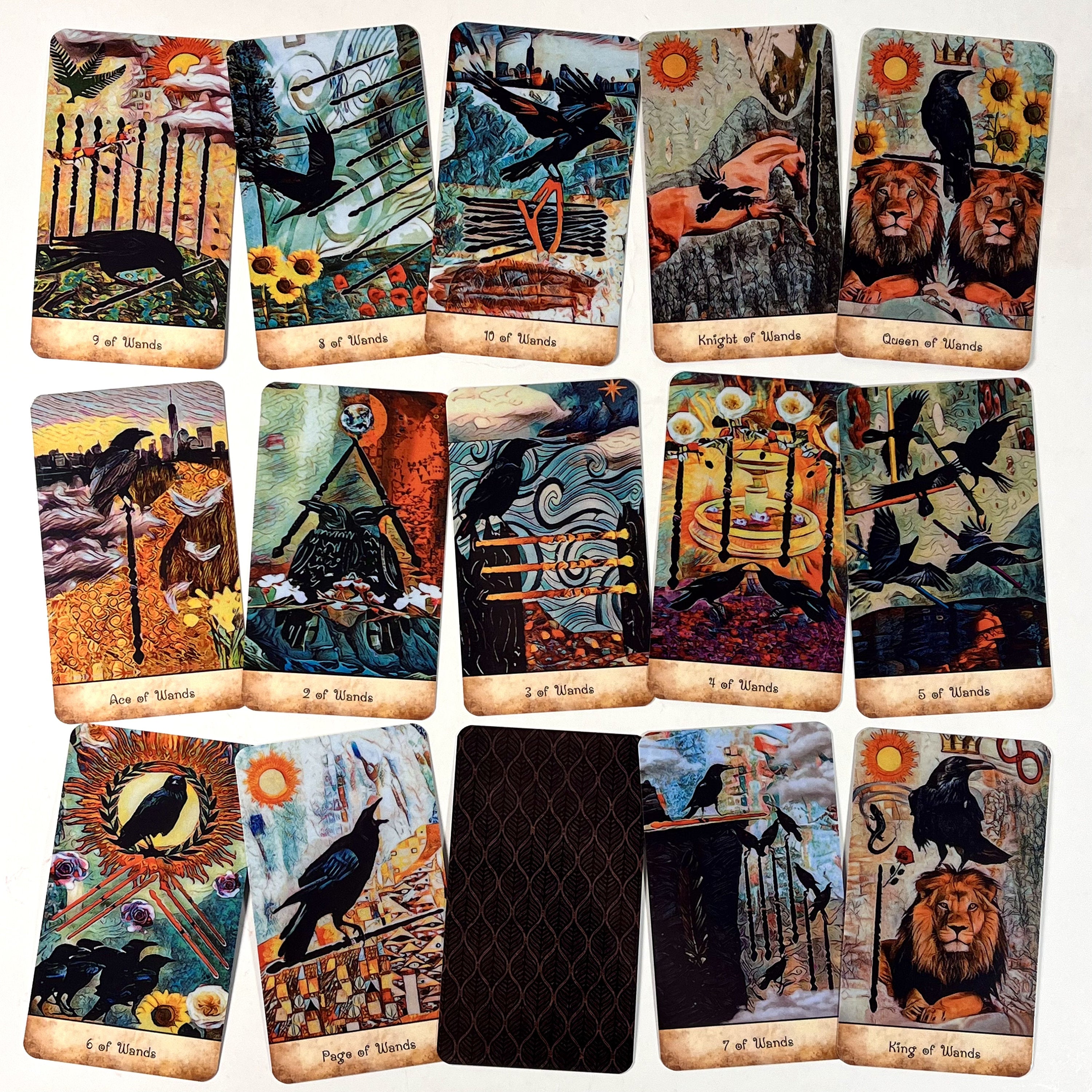 Crow Tarot Cards