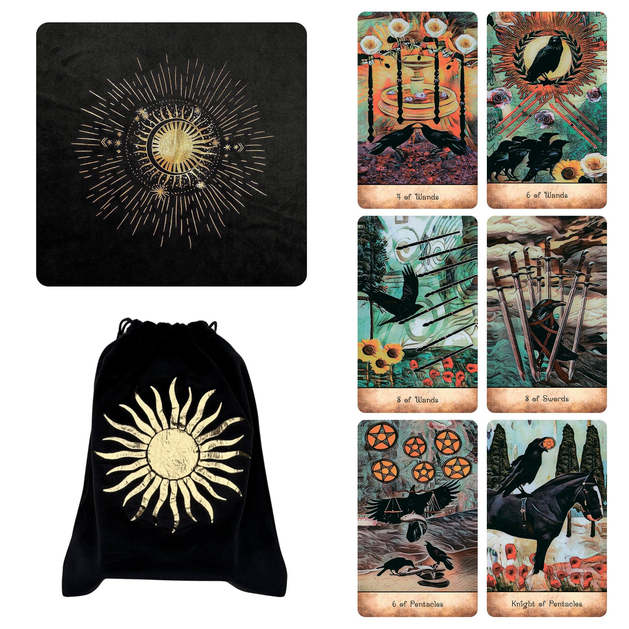 Crow Tarot Cards