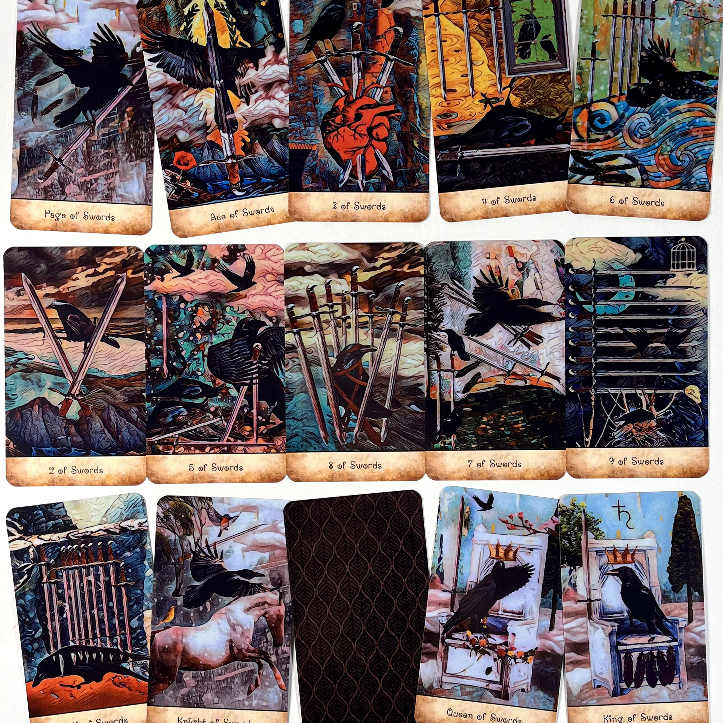 Crow Tarot Cards