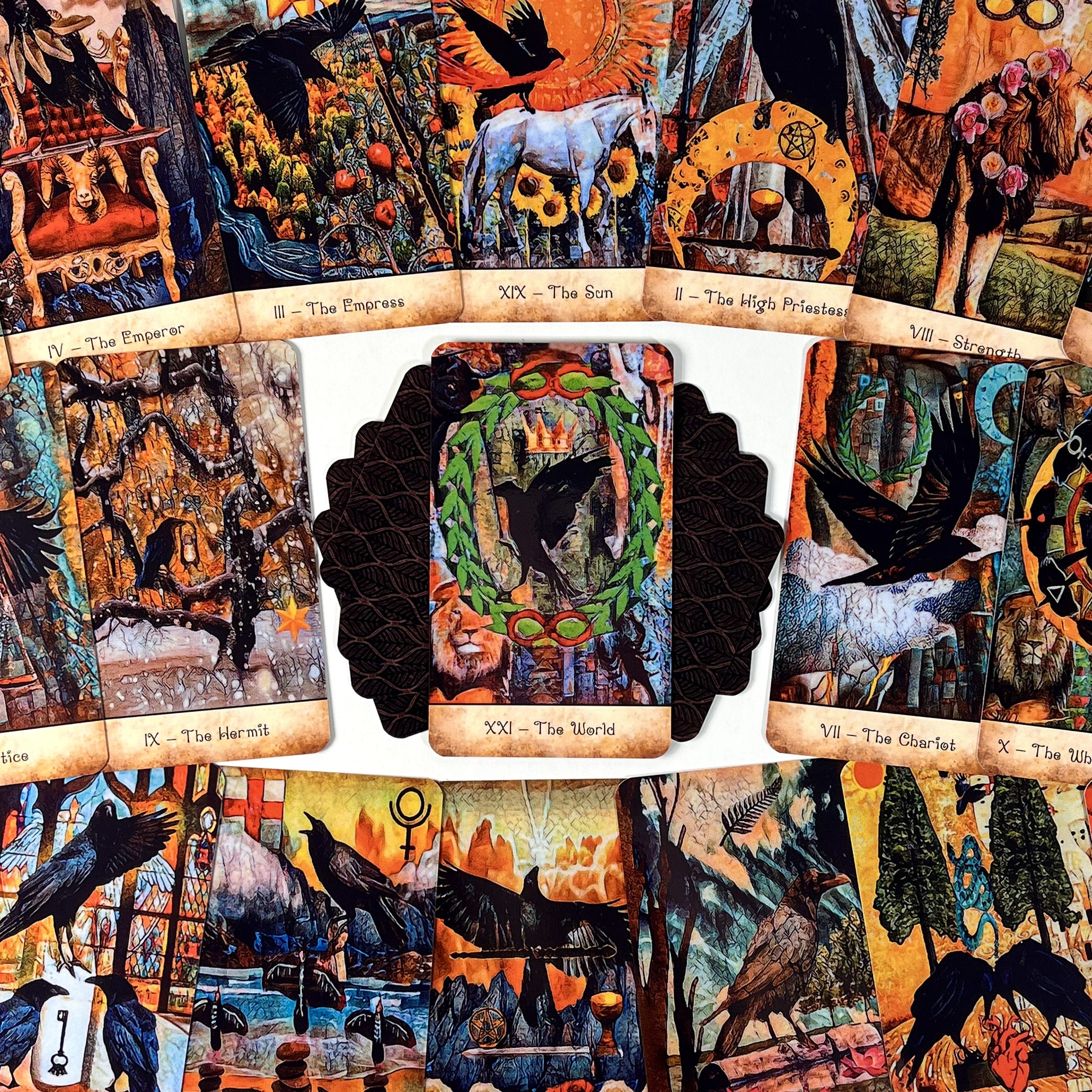 Crow Tarot Cards