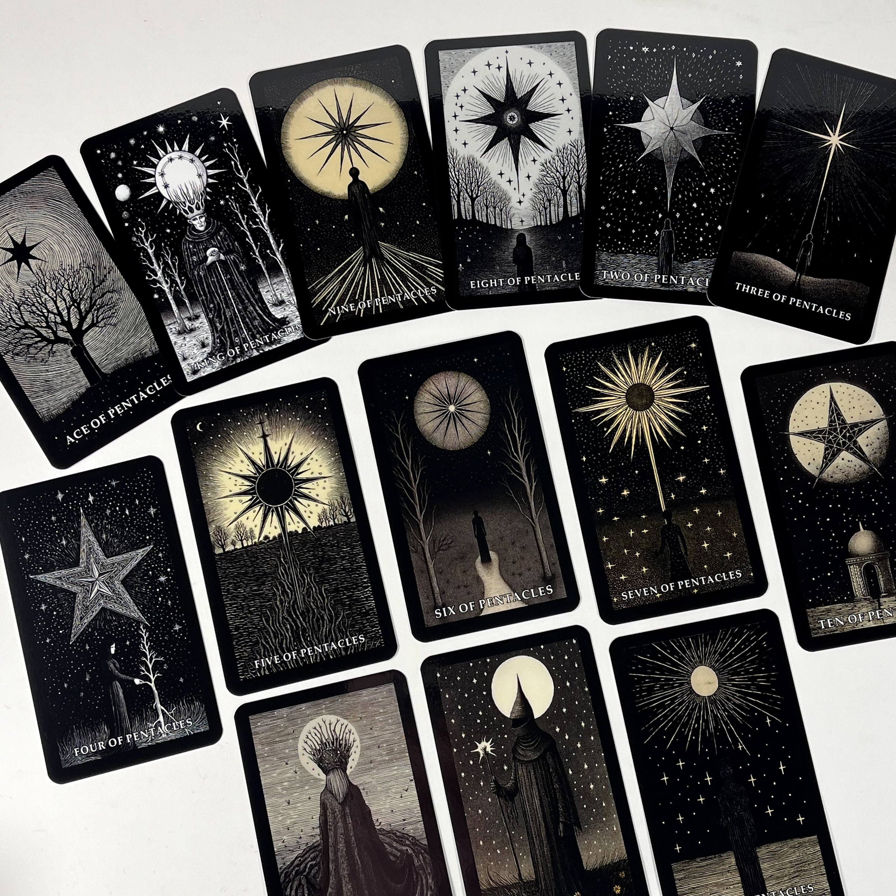 Black Tarot Cards