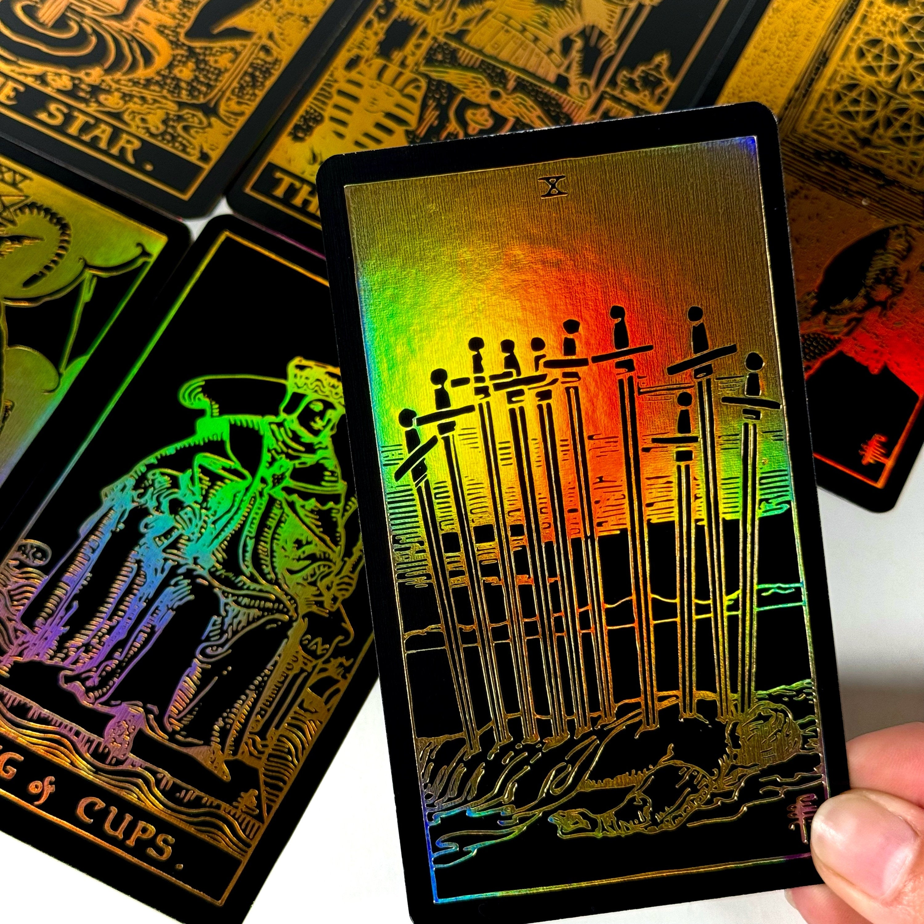 Black Foil Tarot Cards
