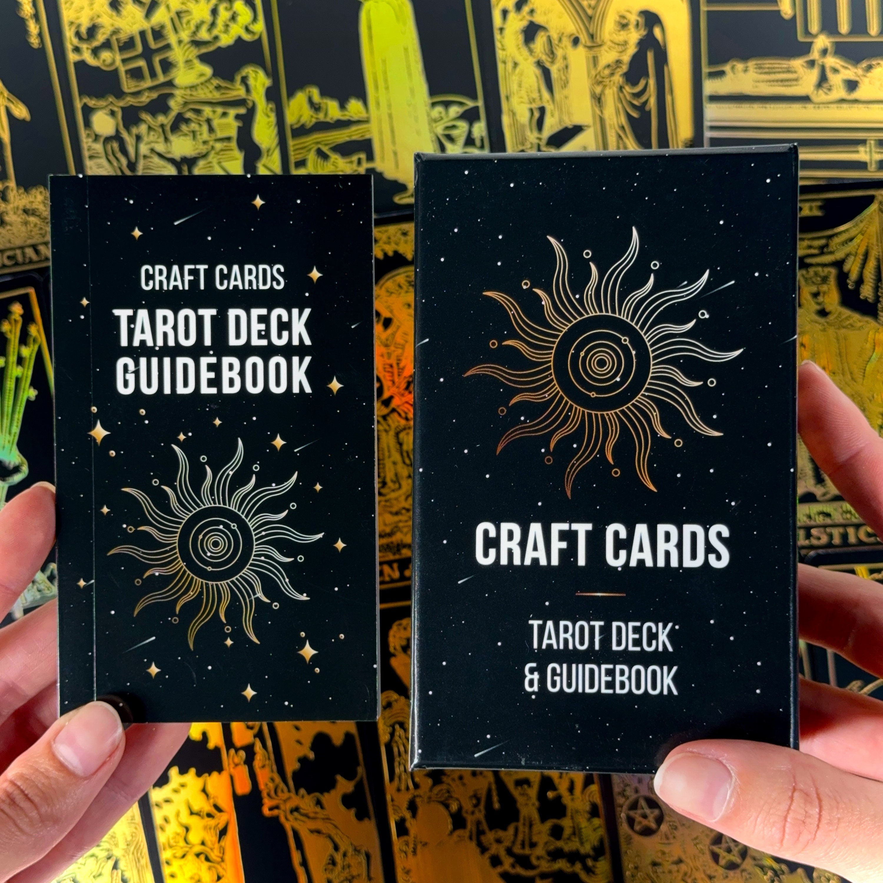 Black Foil Tarot Cards