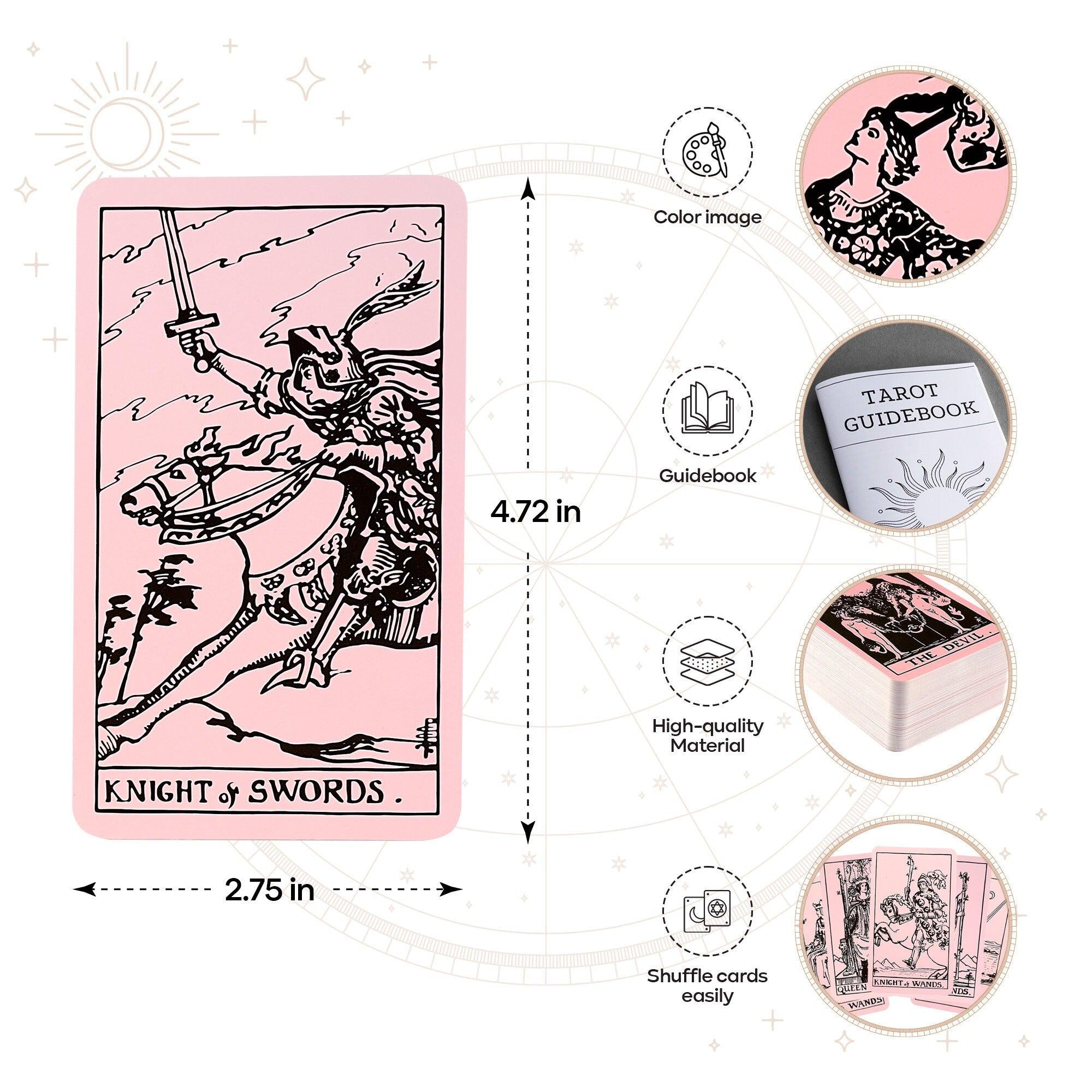 Pink Rider Tarot Cards