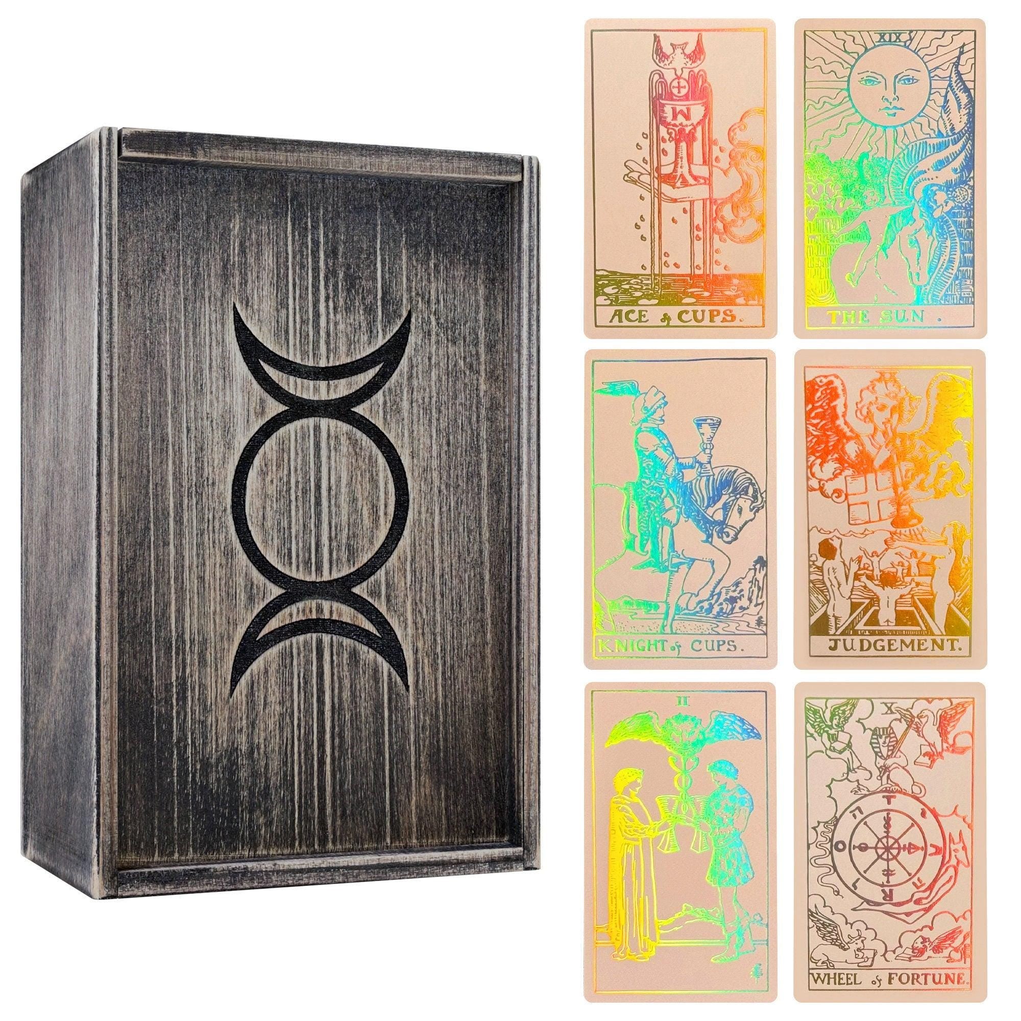 Pink Foil Tarot Cards
