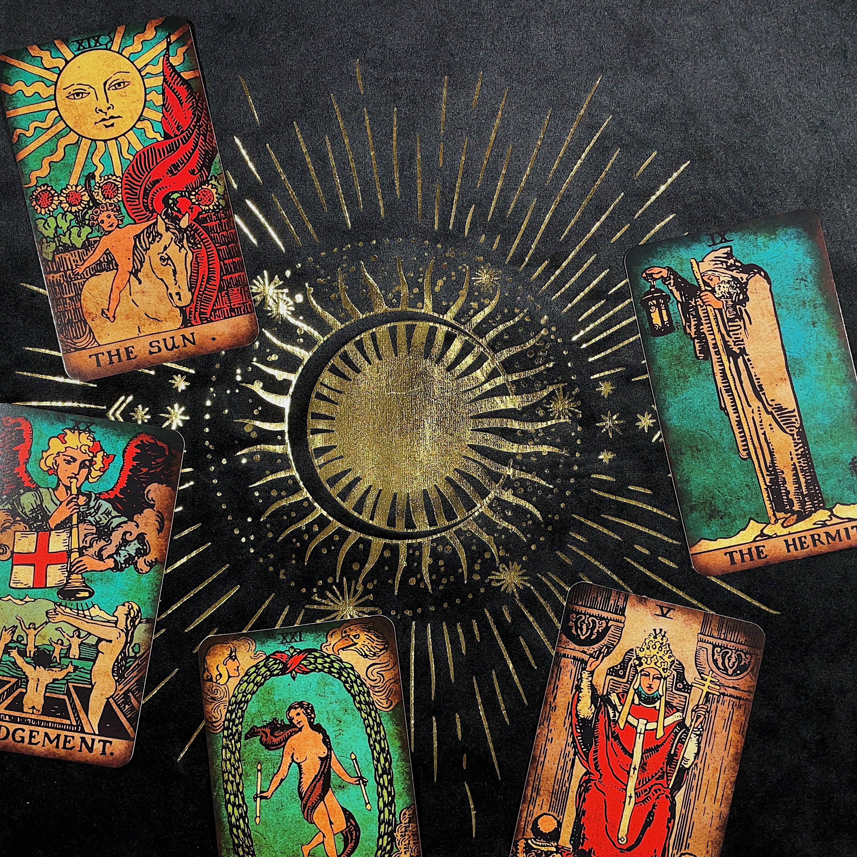 Vintage Cards with Foil