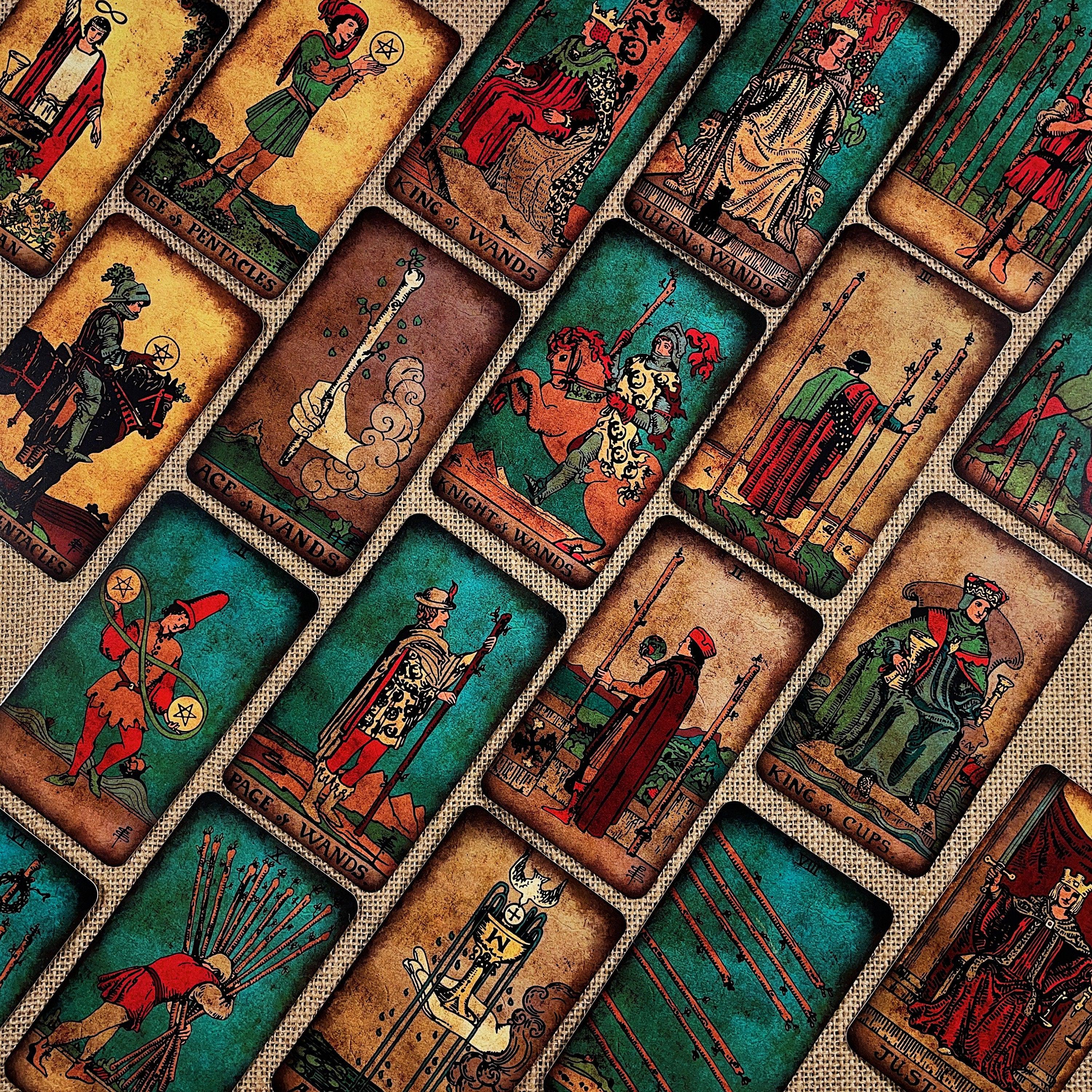 Vintage Cards with Foil