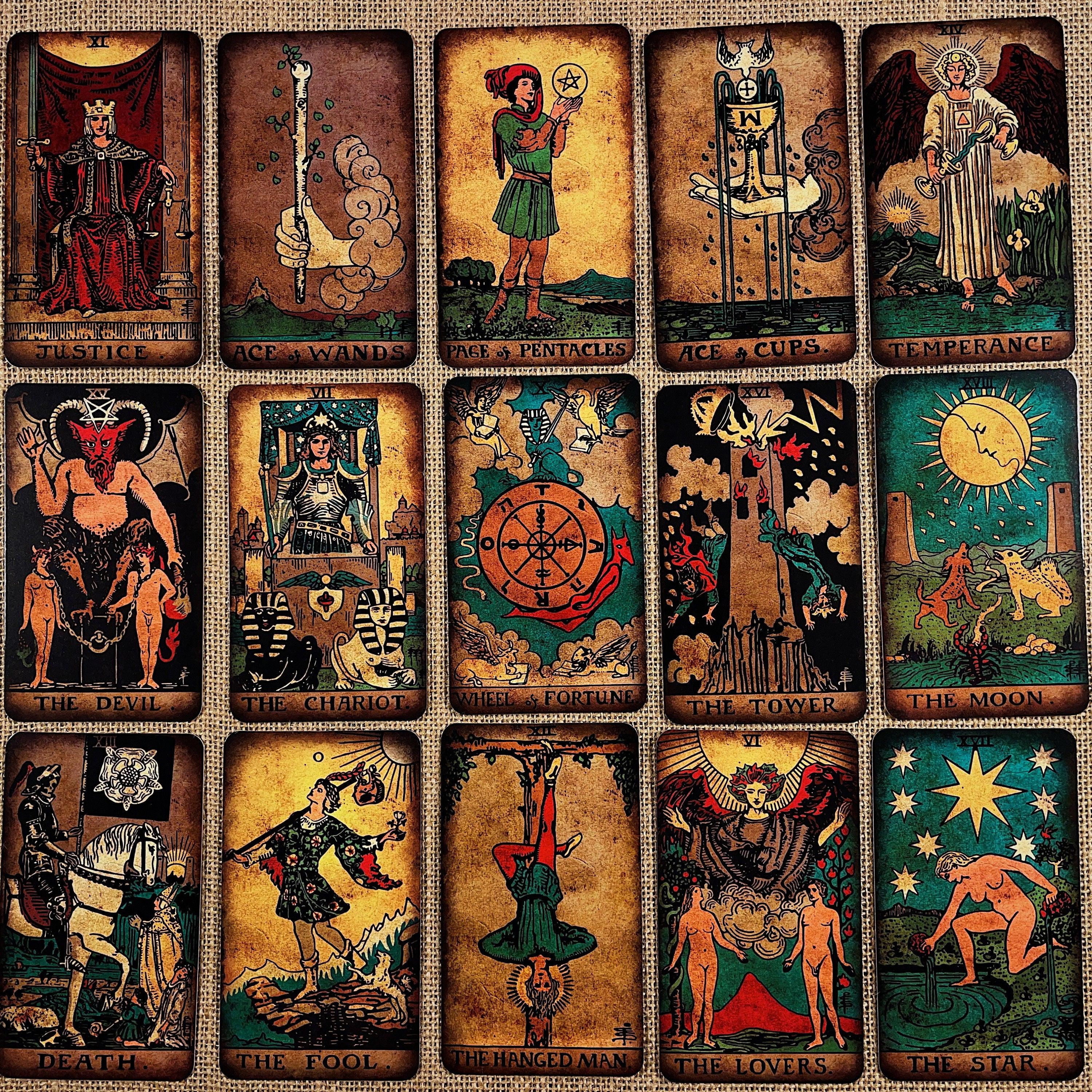 Vintage Cards with Foil
