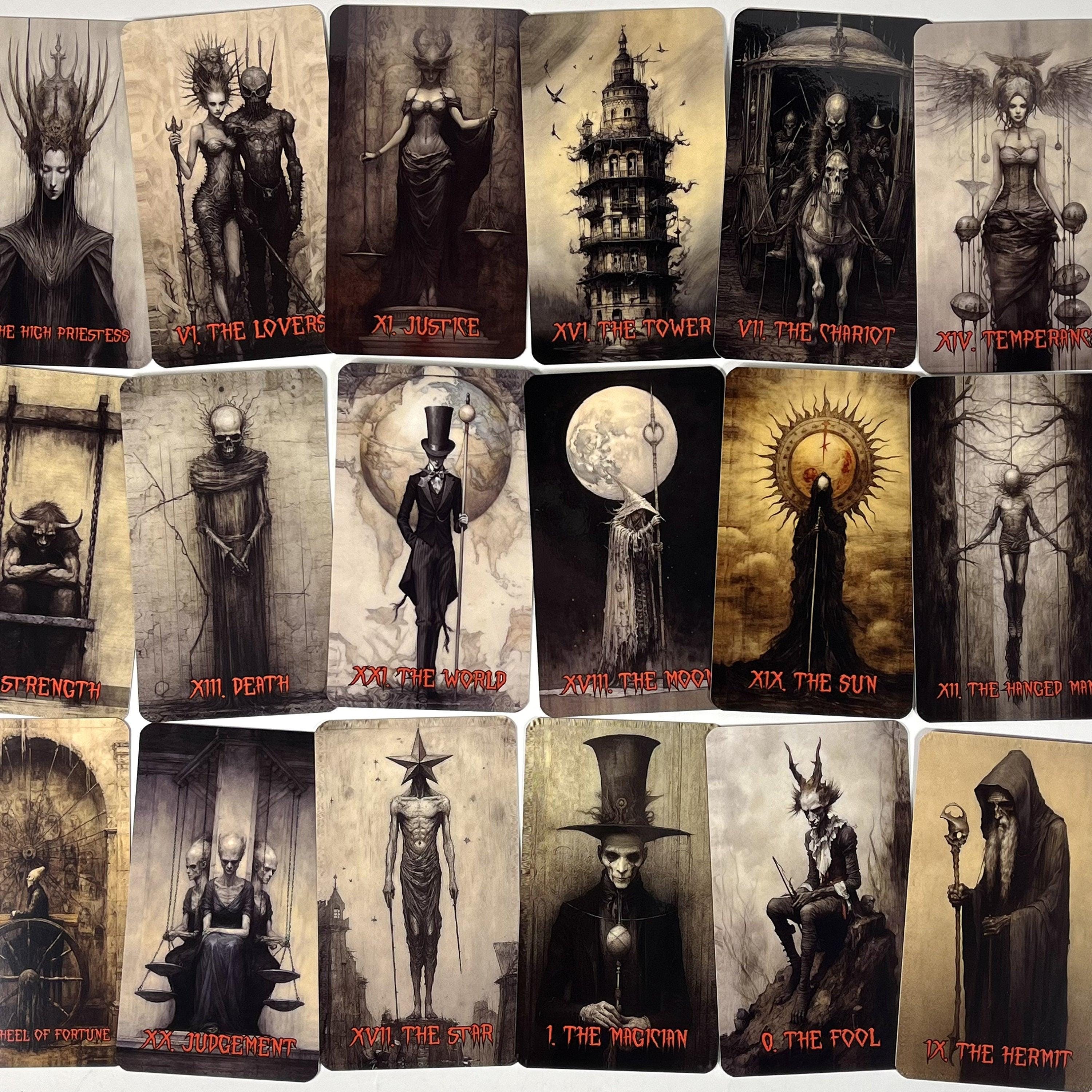 Horror Tarot Cards