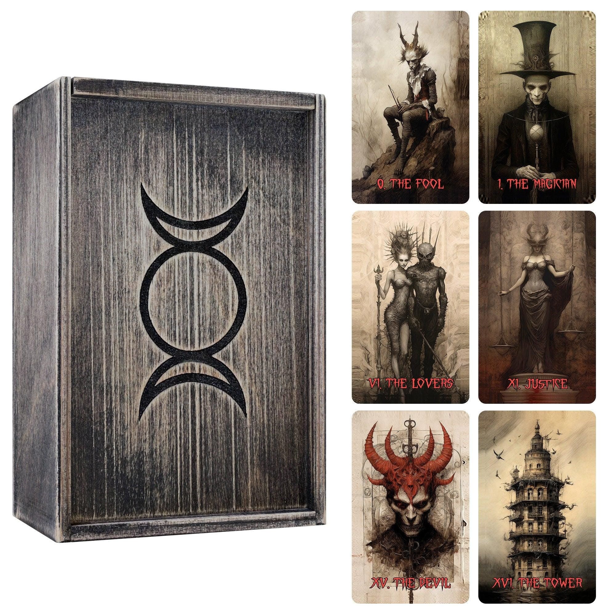 Horror Tarot Cards