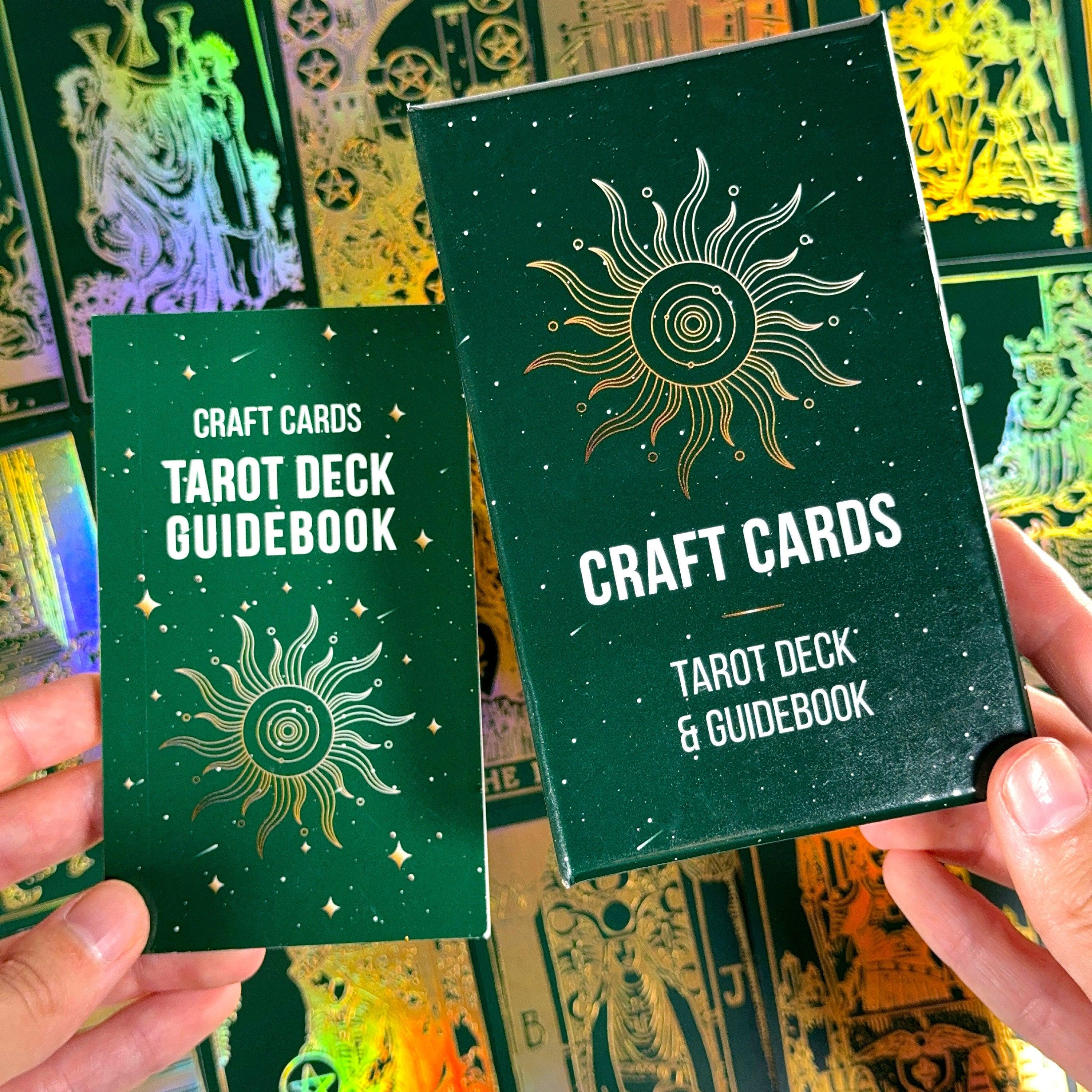 Green Foil Tarot Cards