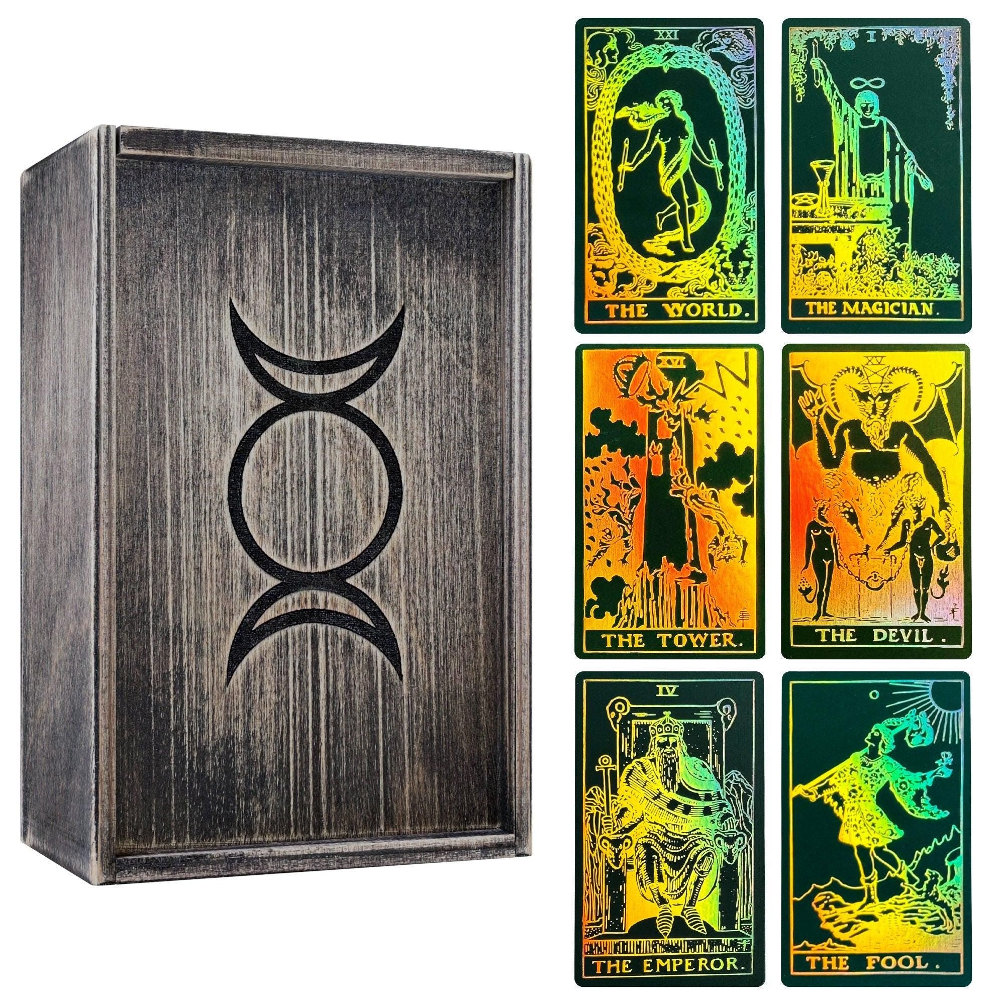 Green Foil Tarot Cards