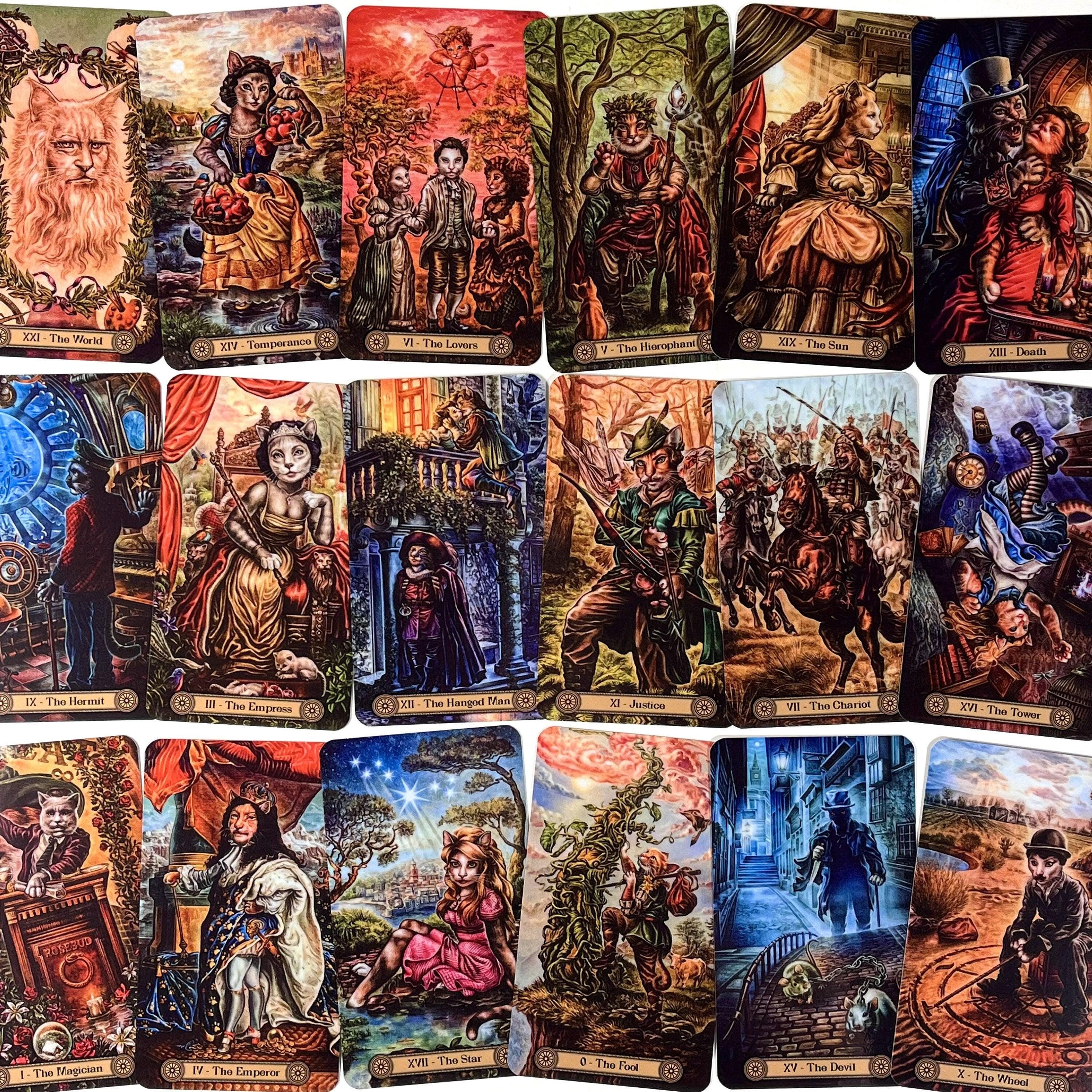 Cat Tarot Cards