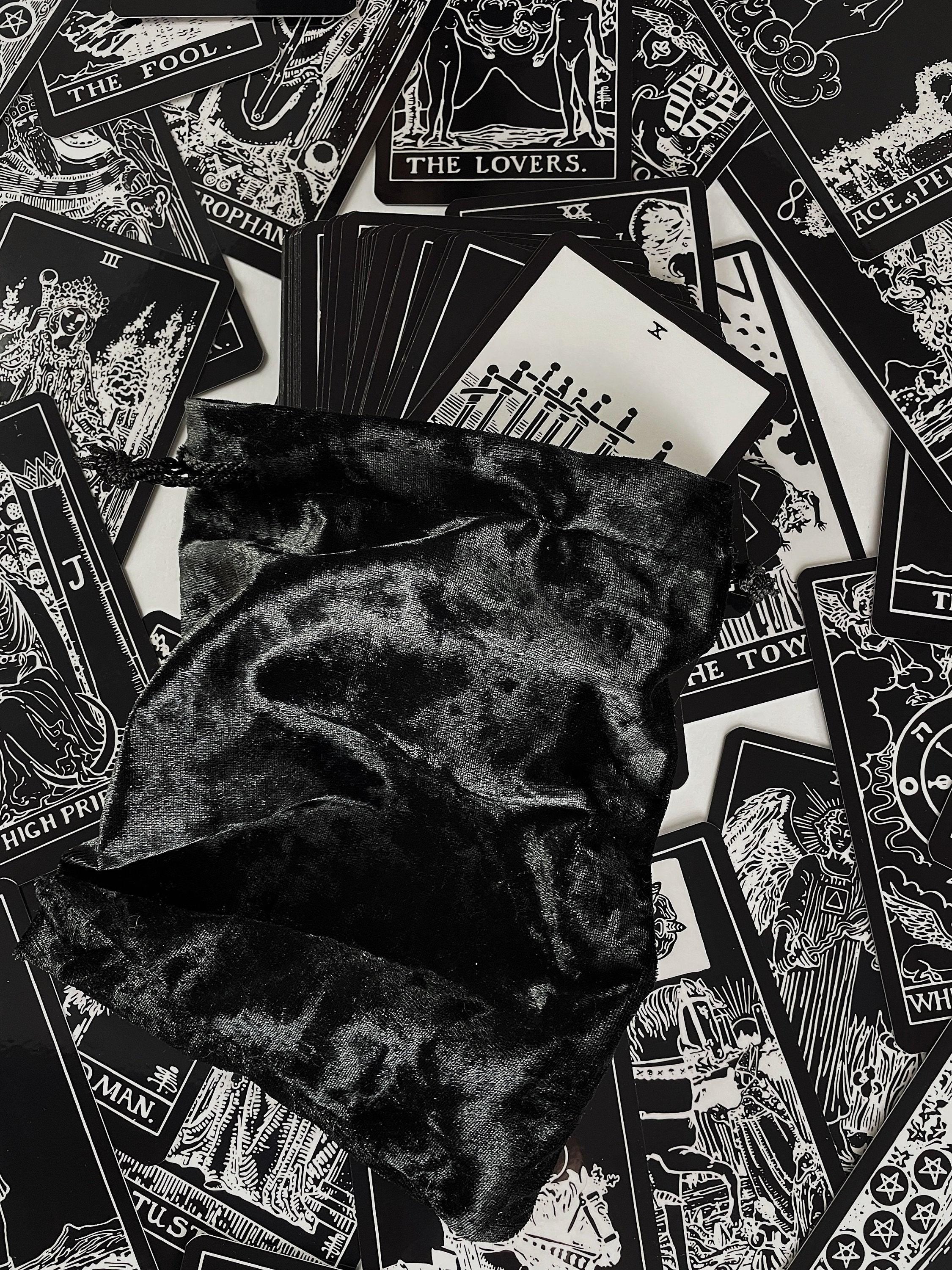 Black and White Rider Tarot Cards