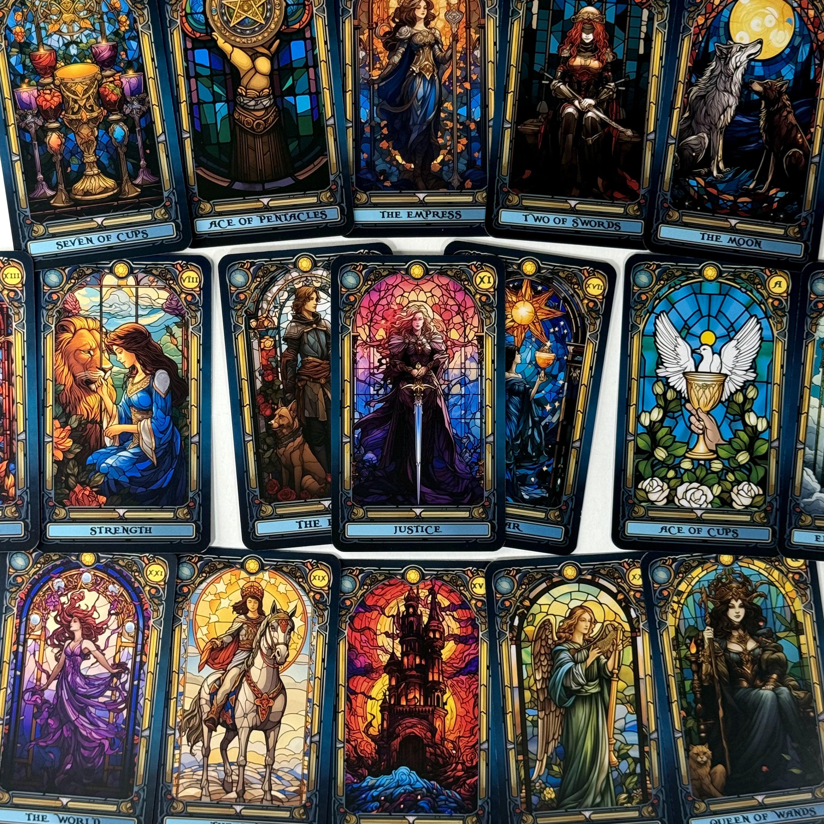 Stained Glass Tarot
