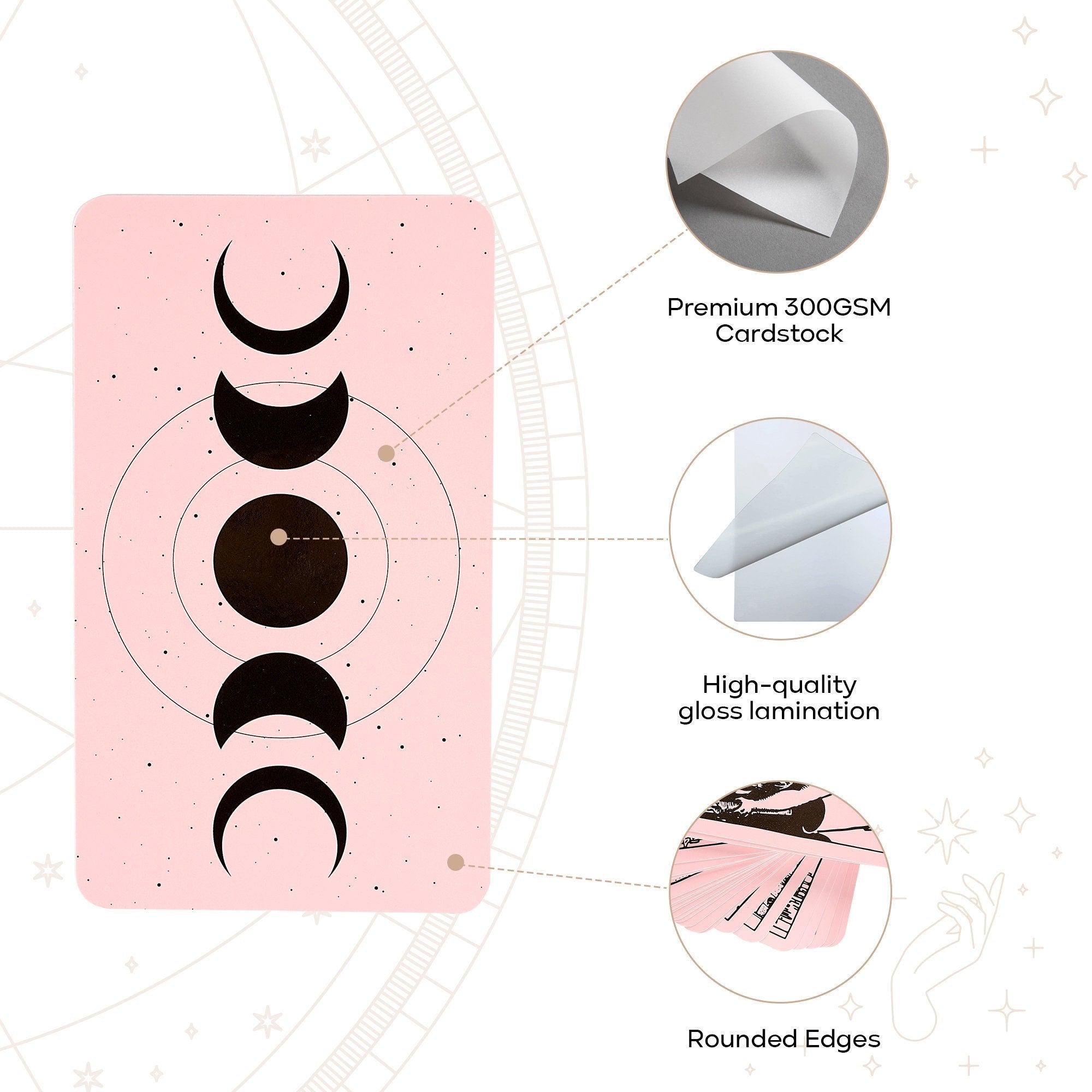 Pink Rider Tarot Cards