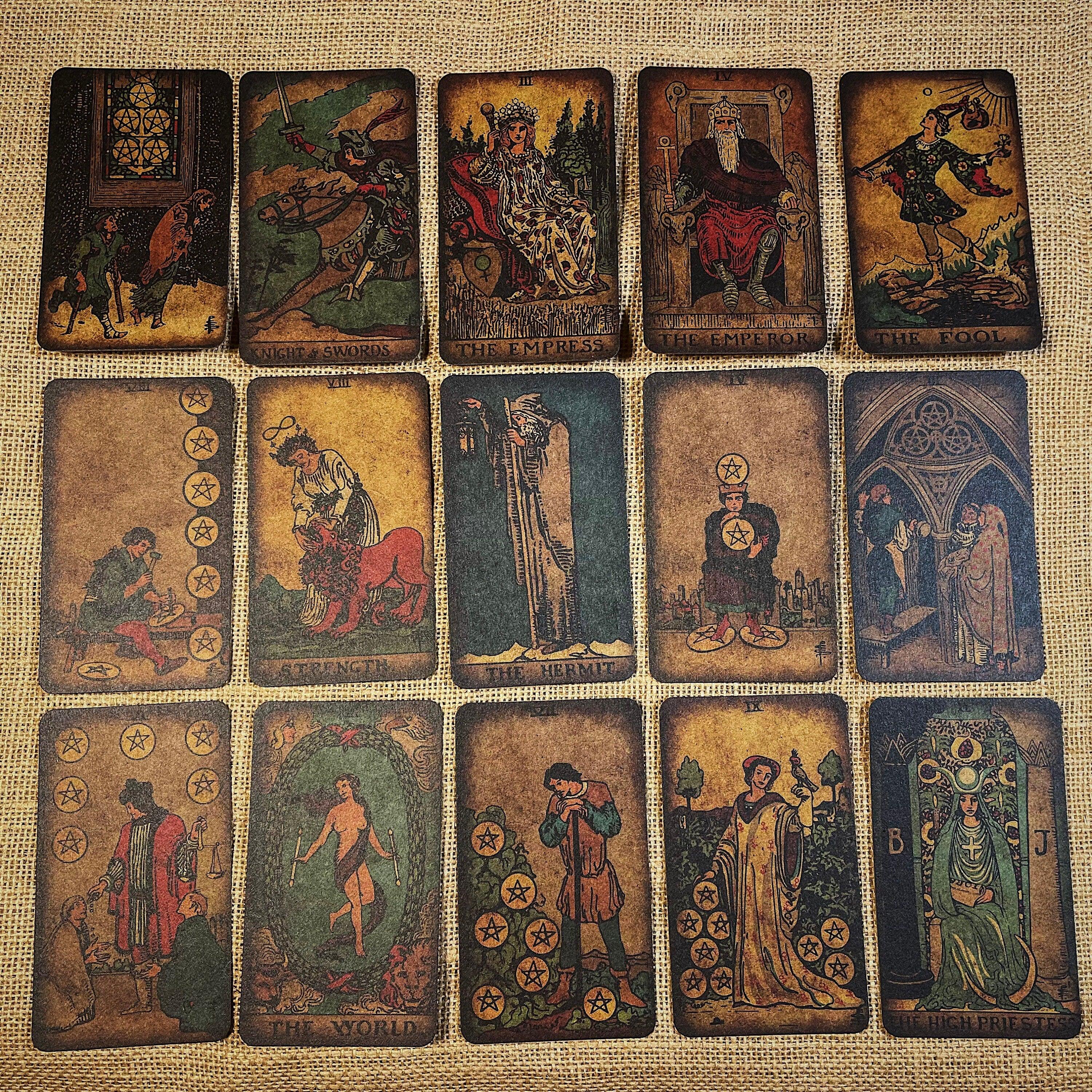 Craft Vintage Dark Cards