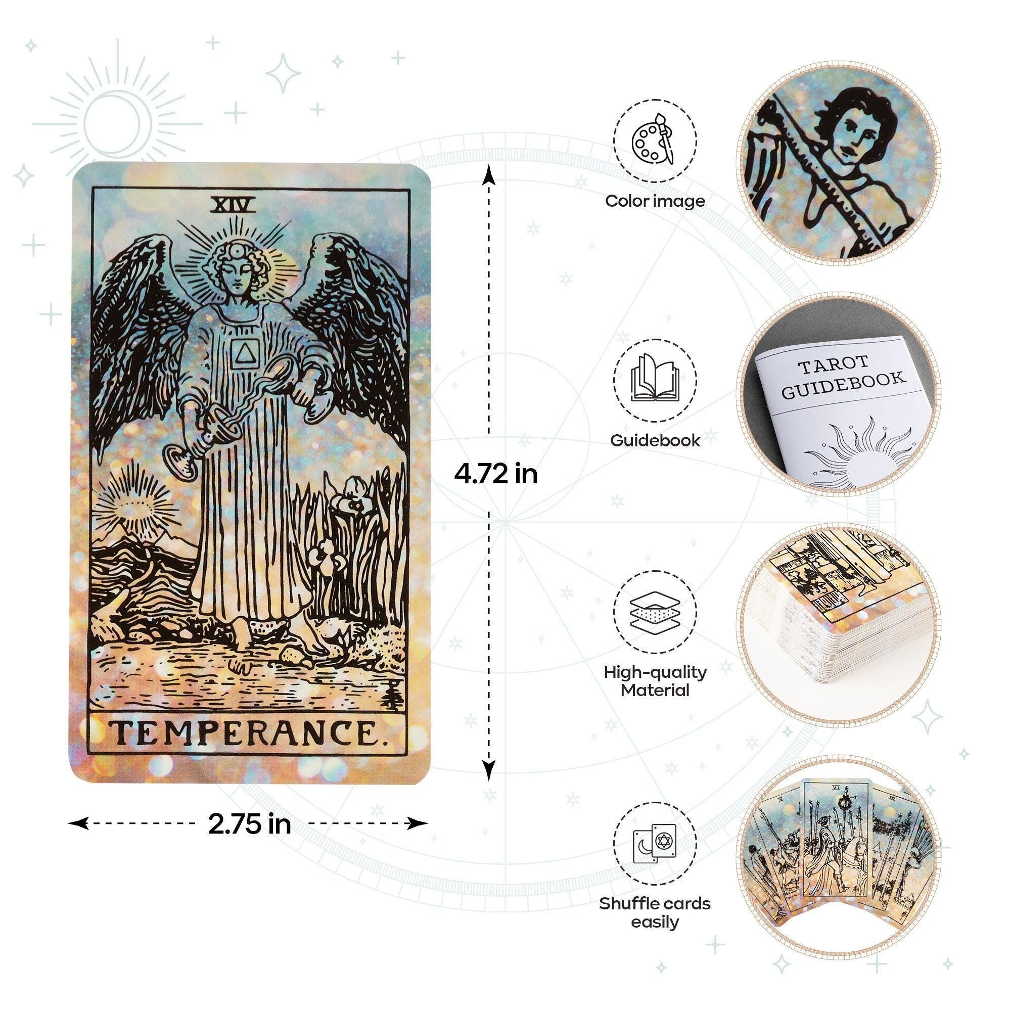Diamond flare Tarot Cards
