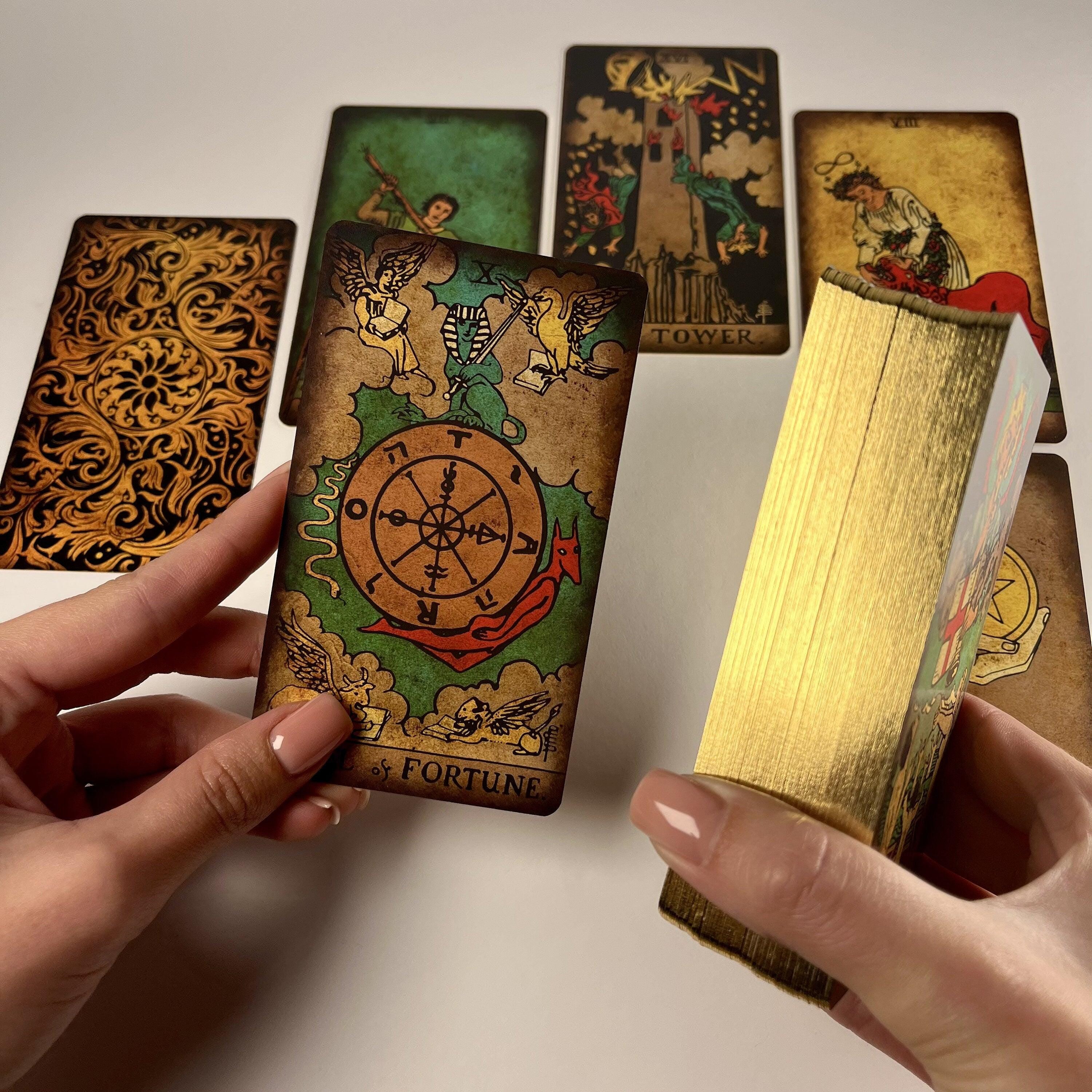 Vintage Cards with Foil