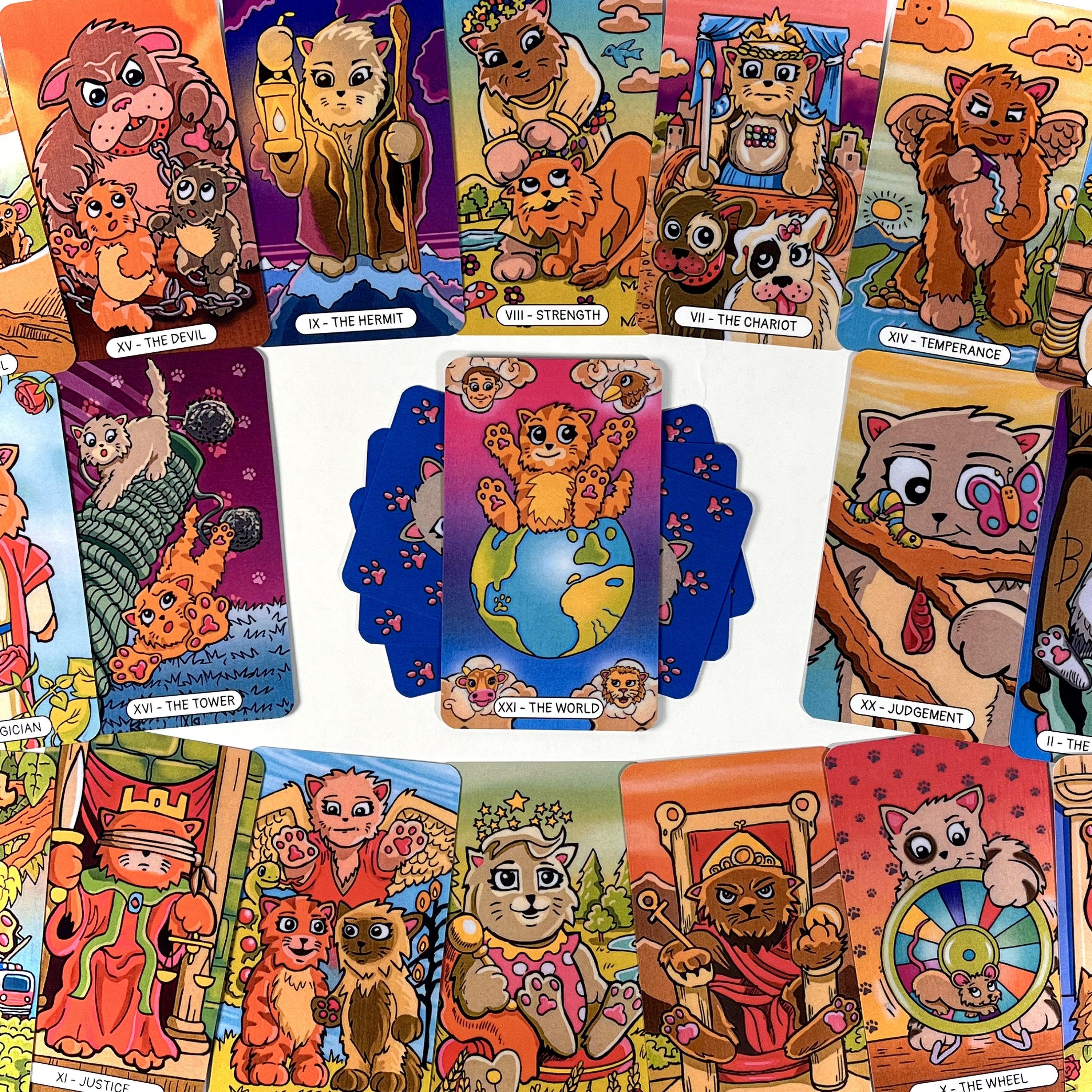 Kitten Tarot Cards