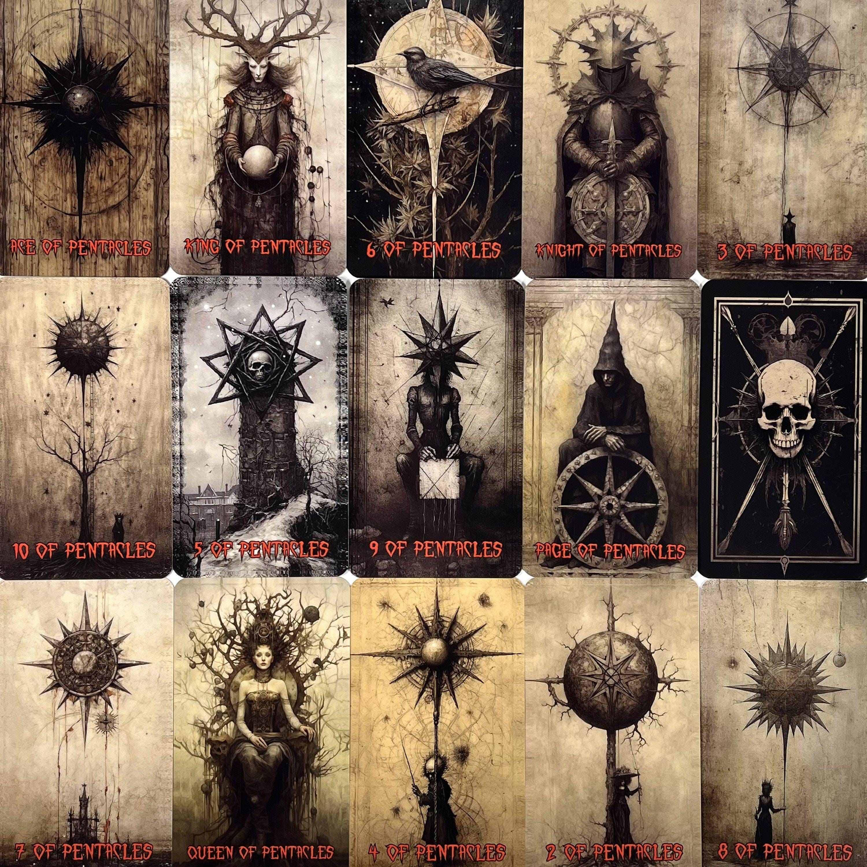 Horror Tarot Cards