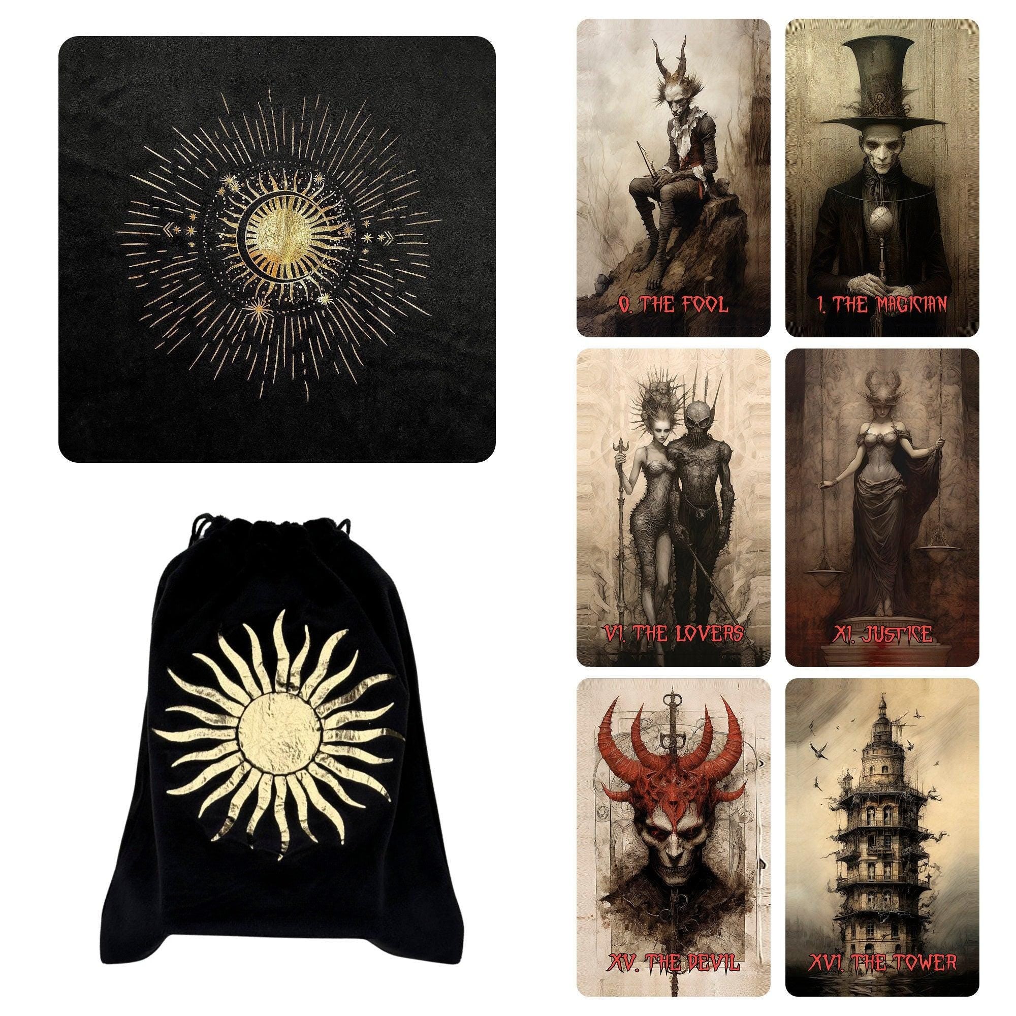 Horror Tarot Cards