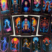 Neon Tarot Cards