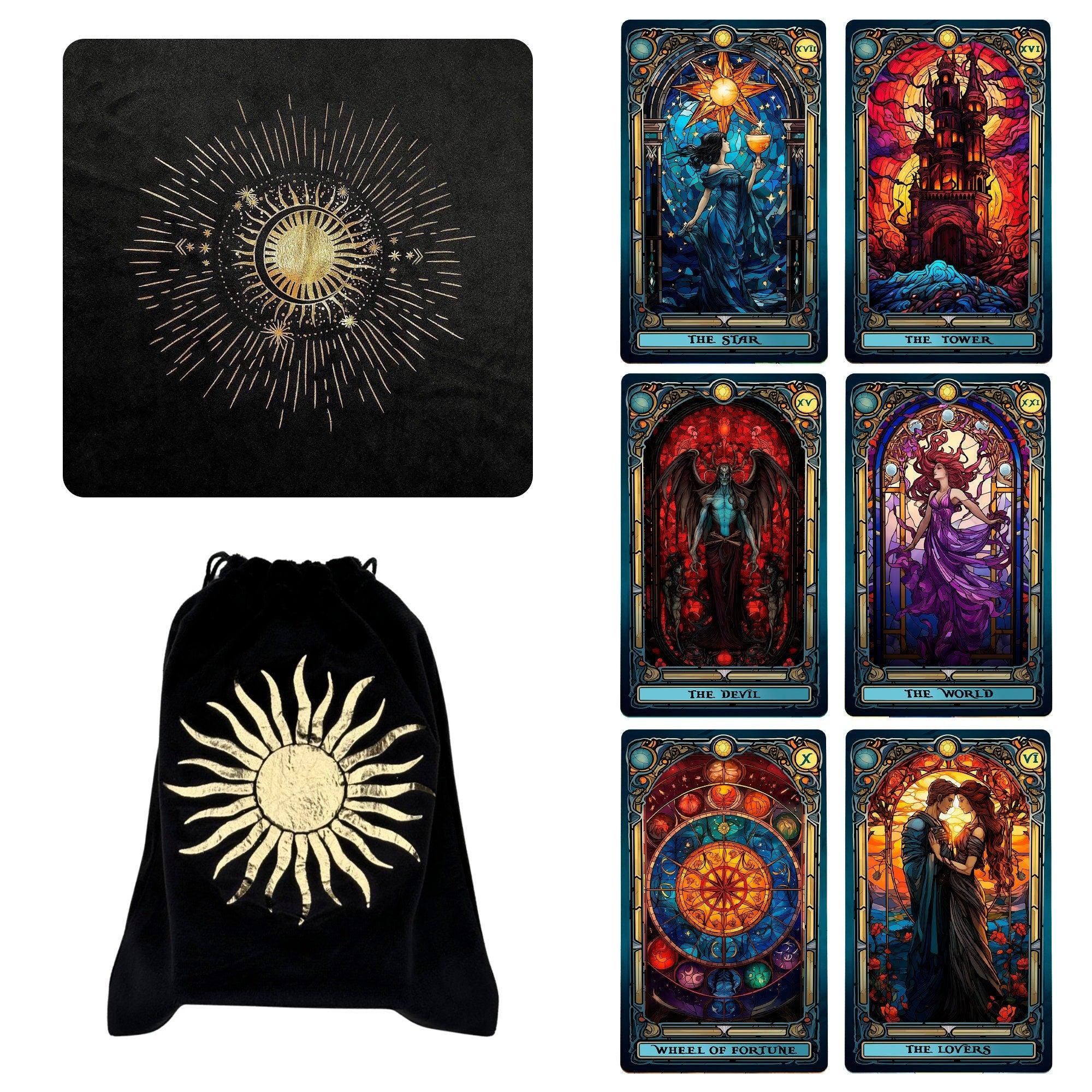 Stained Glass Tarot Cards