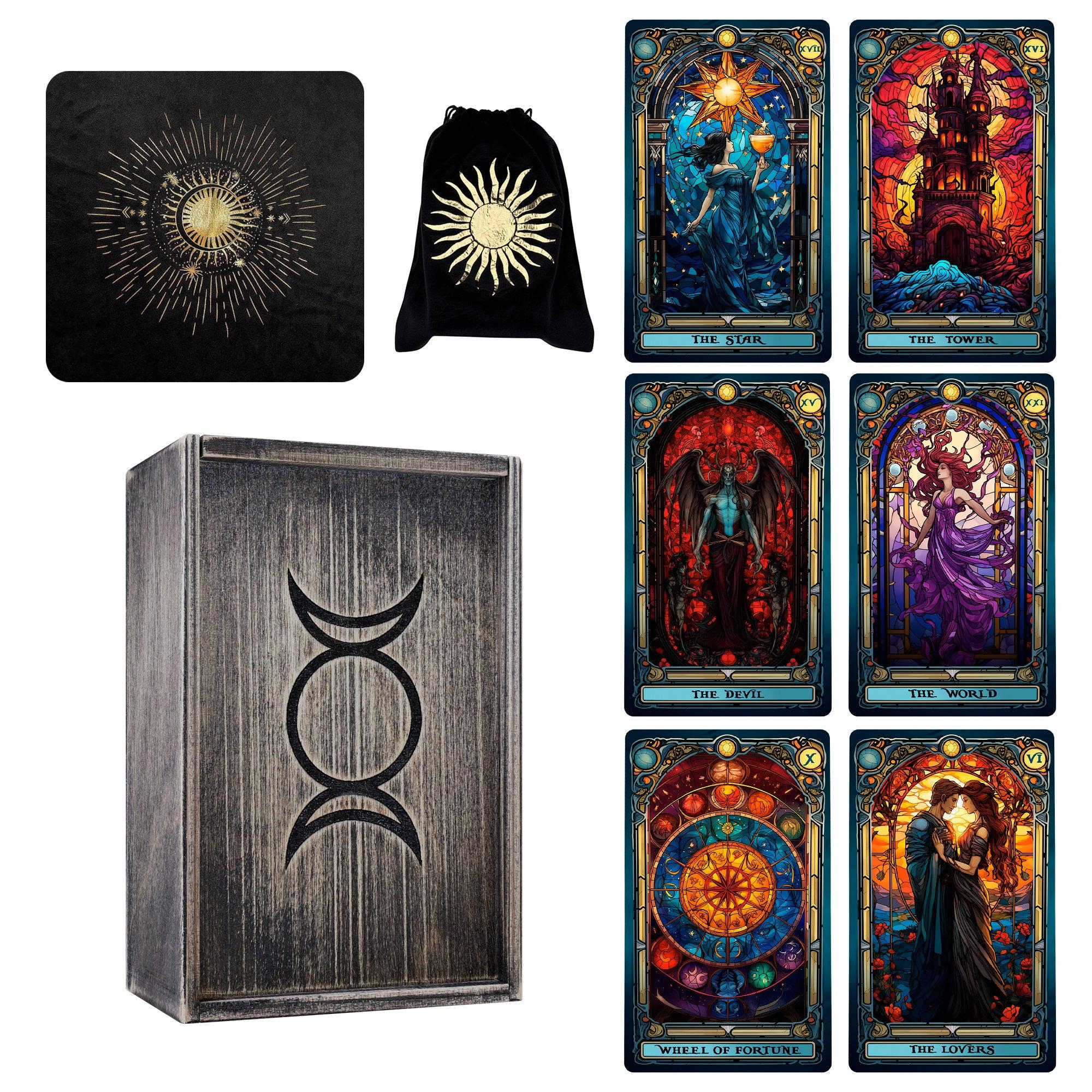 Stained Glass Tarot Cards