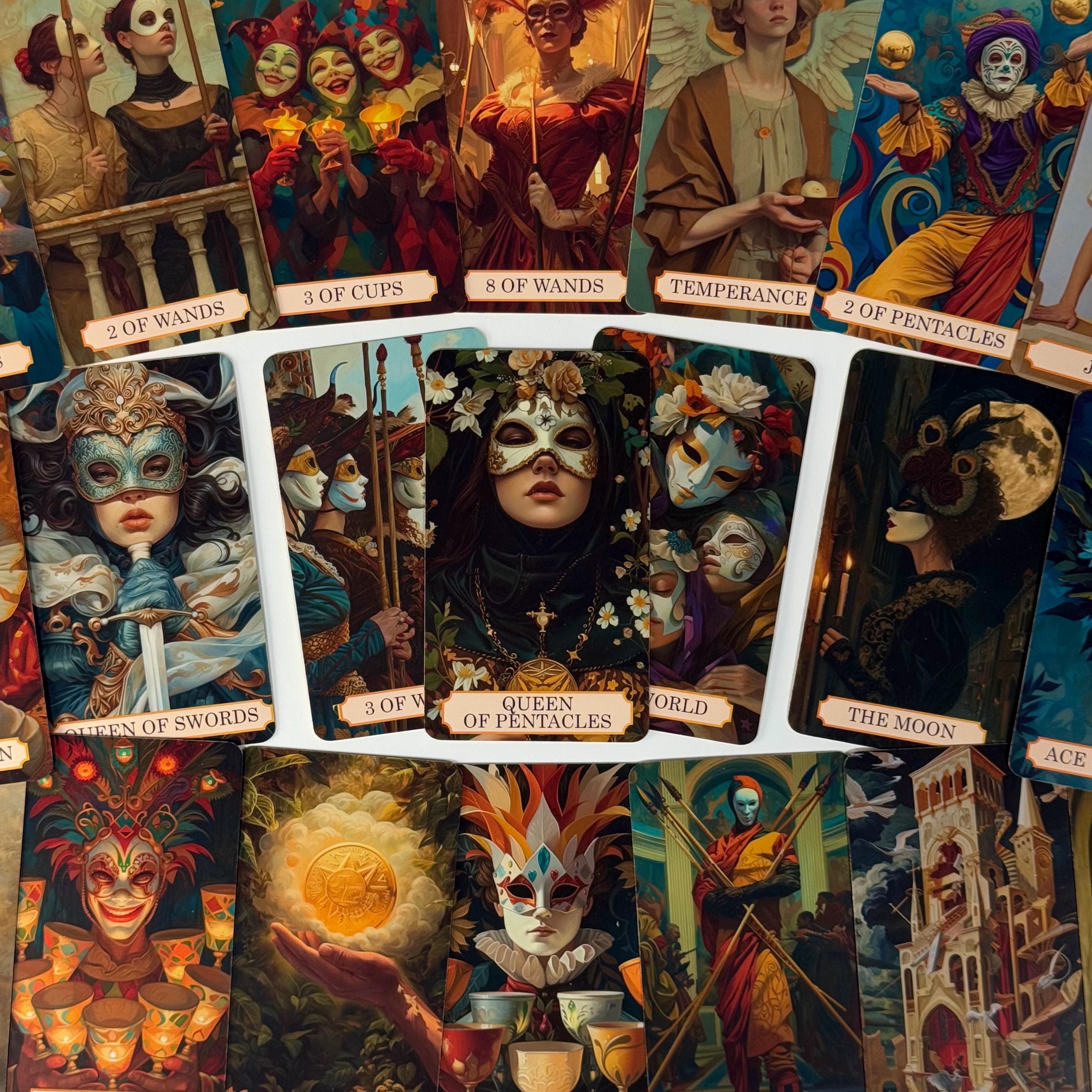 Golden Masquerade Tarot