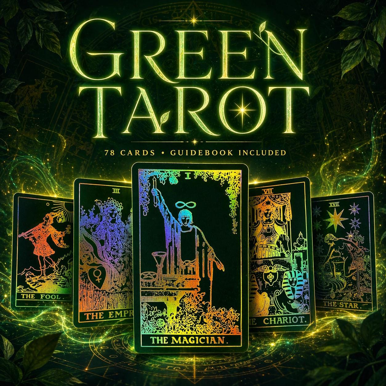 Green Tarot Deck