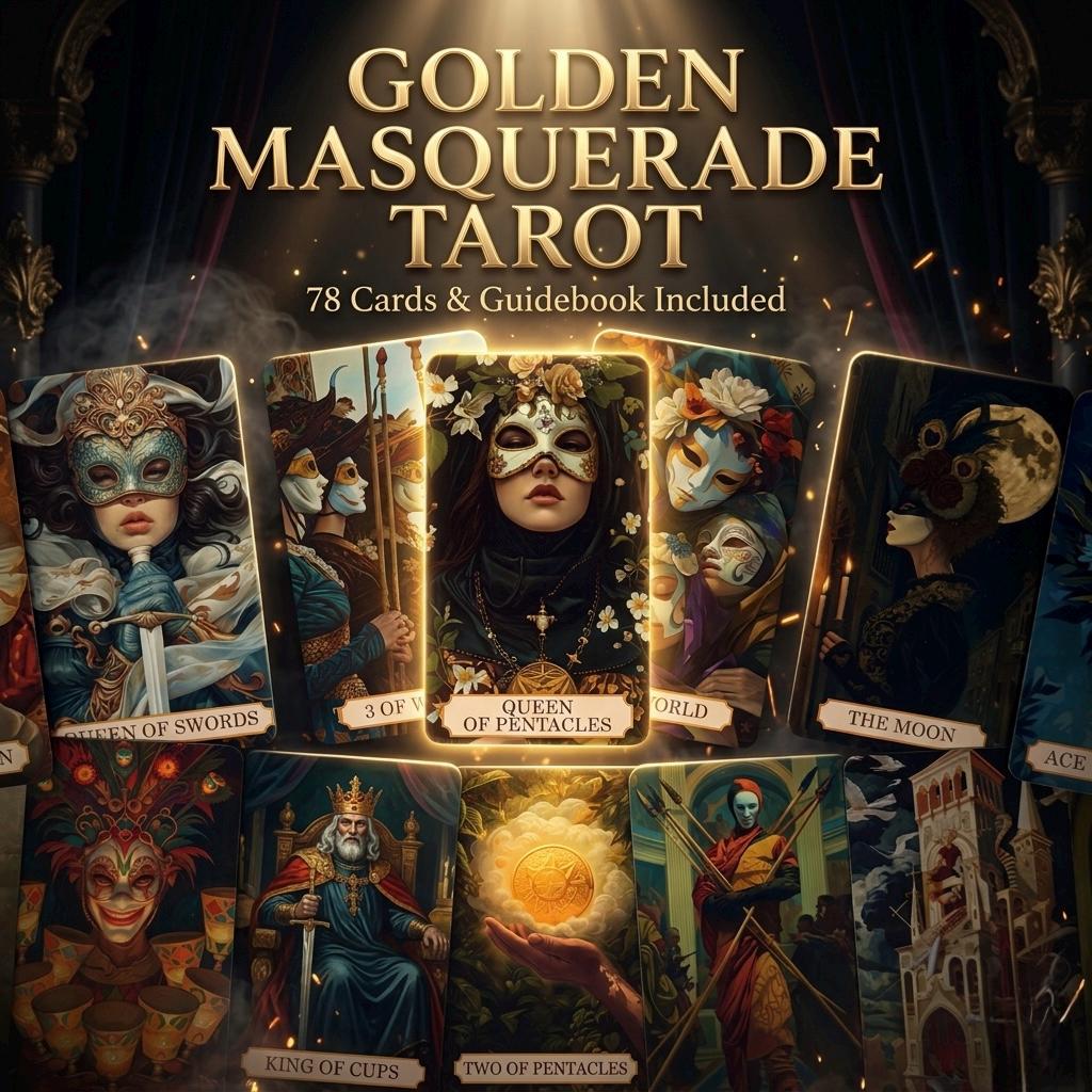 Golden Masquerade Tarot
