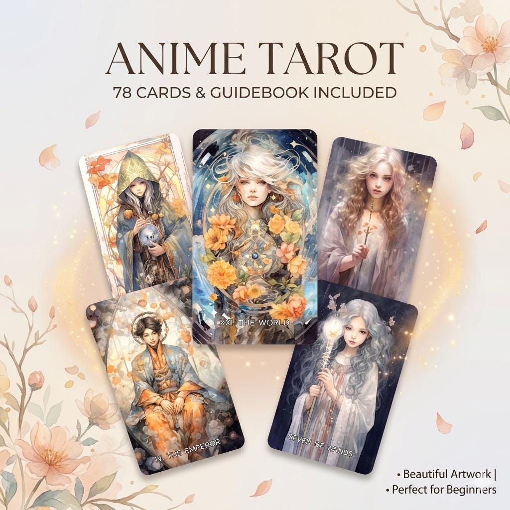 Anime Tarot Cards
