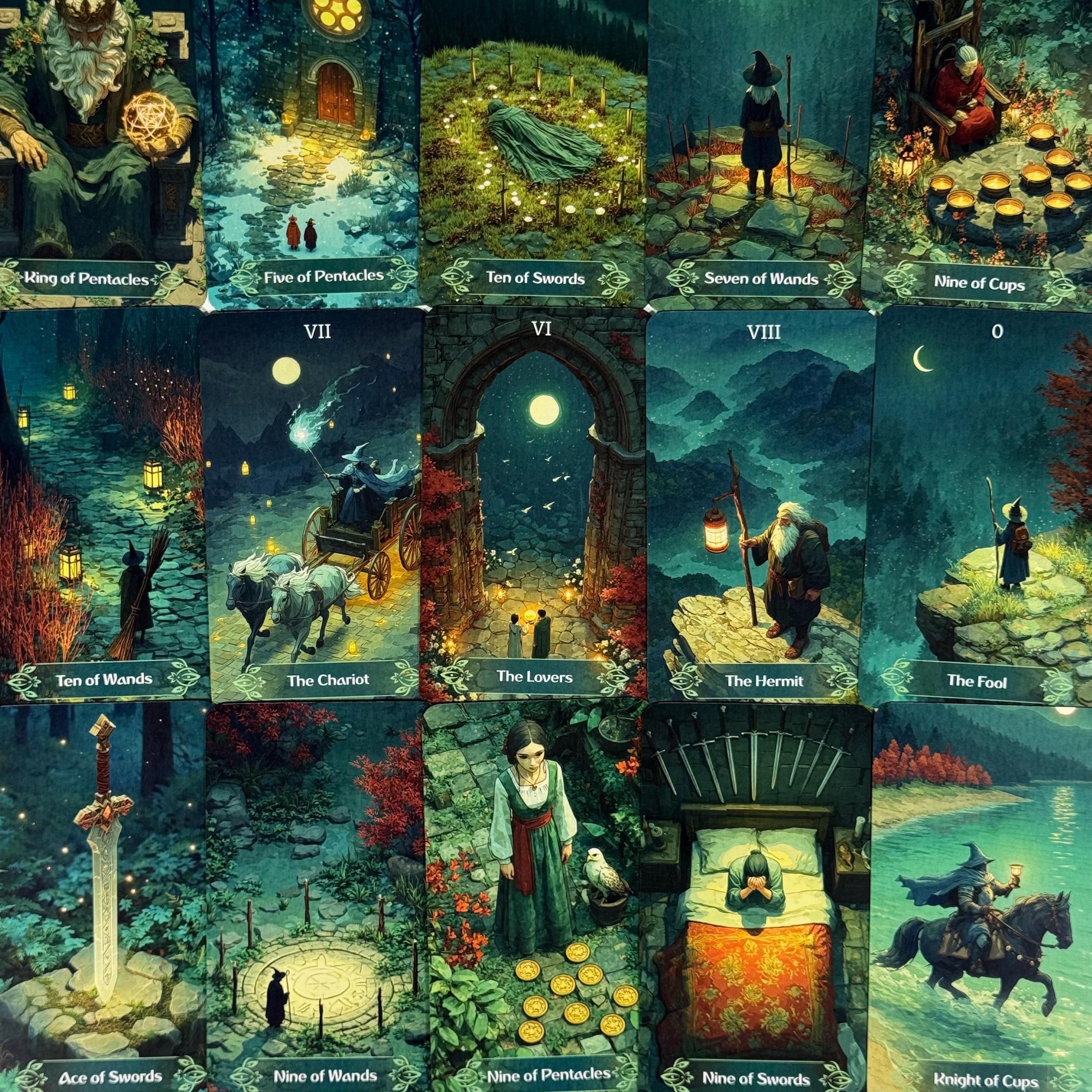 Emerald Night Tarot