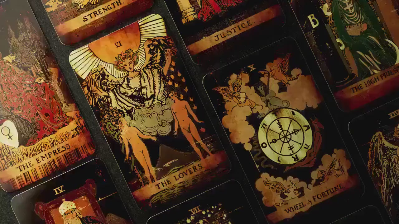 Load video: Dark Classic Tarot